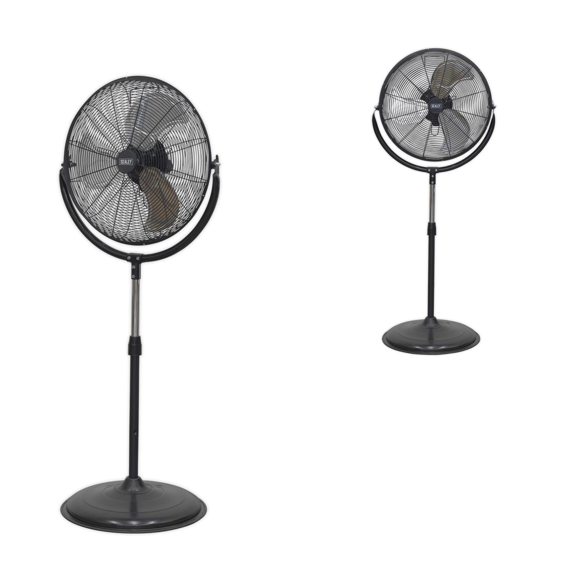 Sealey Industrial High Velocity Pedestal Fan 20" 230V
