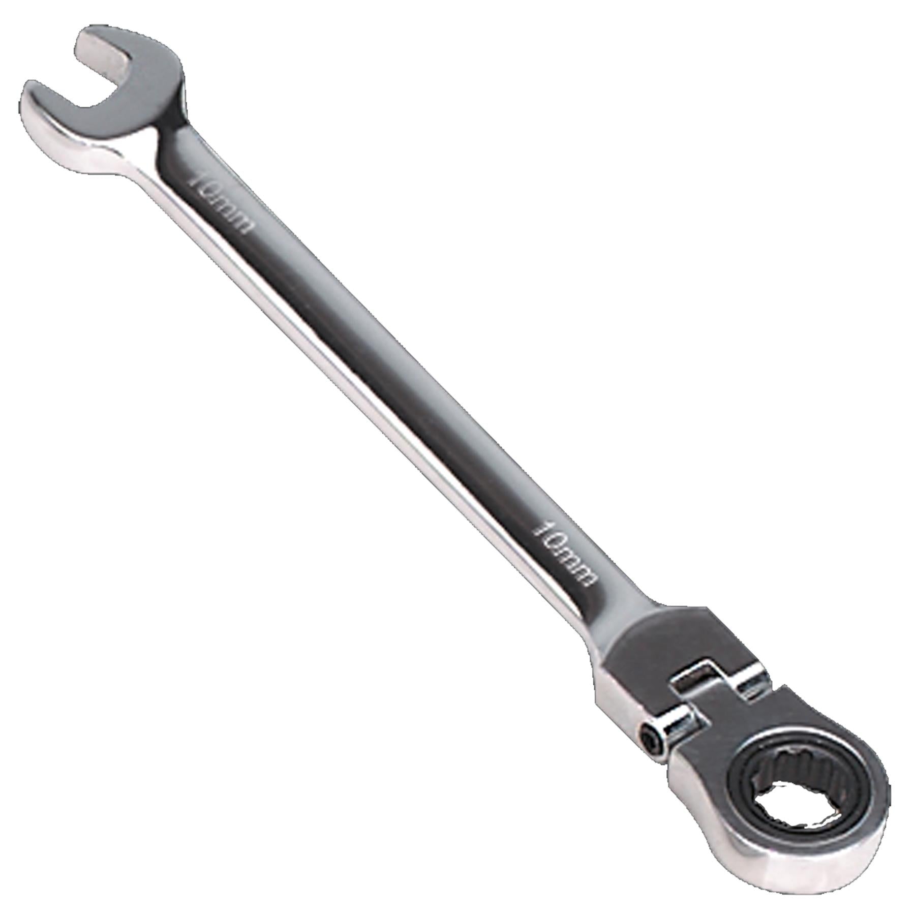 Sealey Flexi-Head Ratchet Combination Spanner 10mm