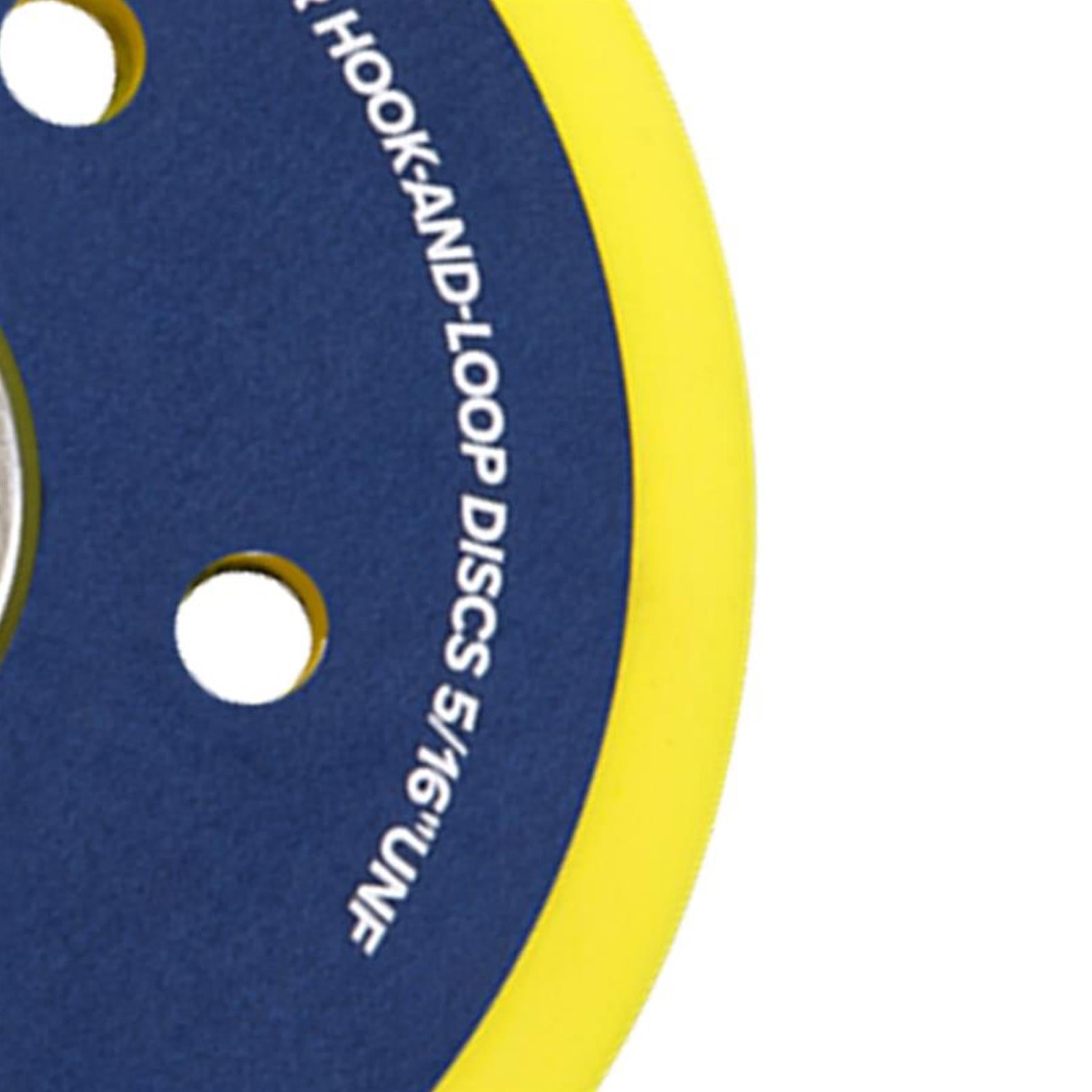 Sealey Dust-Free Backing Pad for Hook-and-Loop Discs 145mm 5/16"UNF