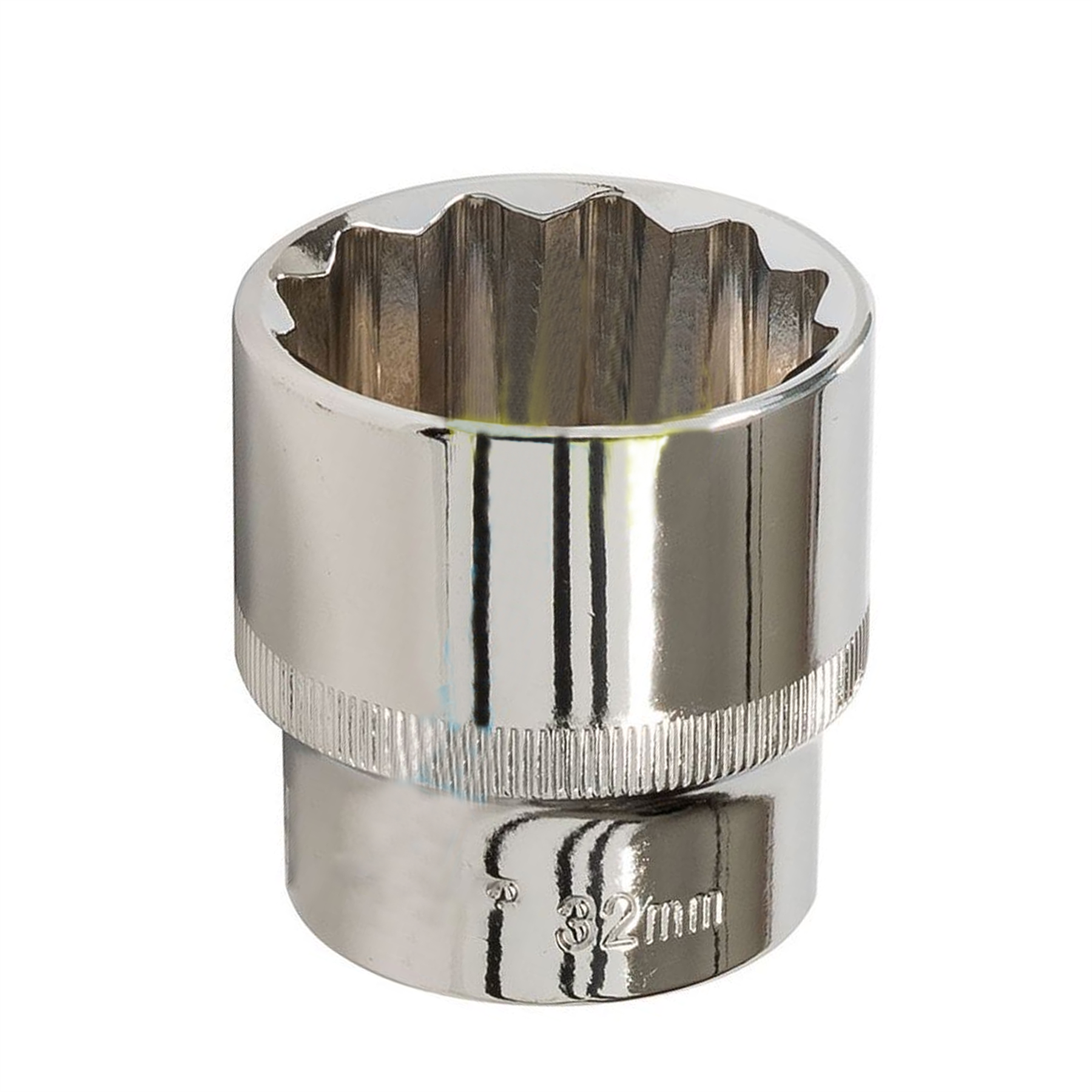Socket 1/2" Drive 12pt Metric 12 Point Bi Hex Corrosion Resistant Socket 32mm