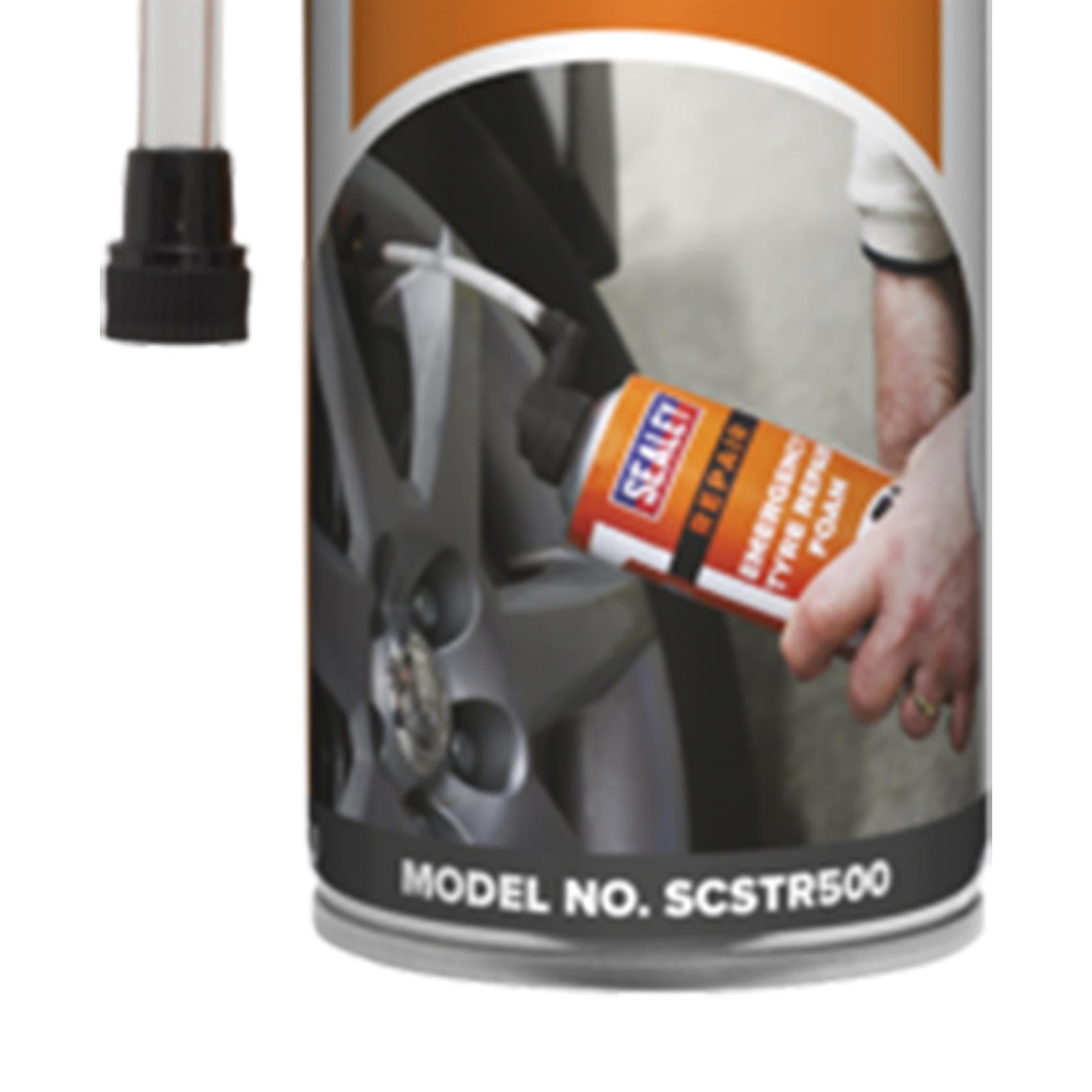 Sealey Emergency Tyre Repair Foam 500ml
