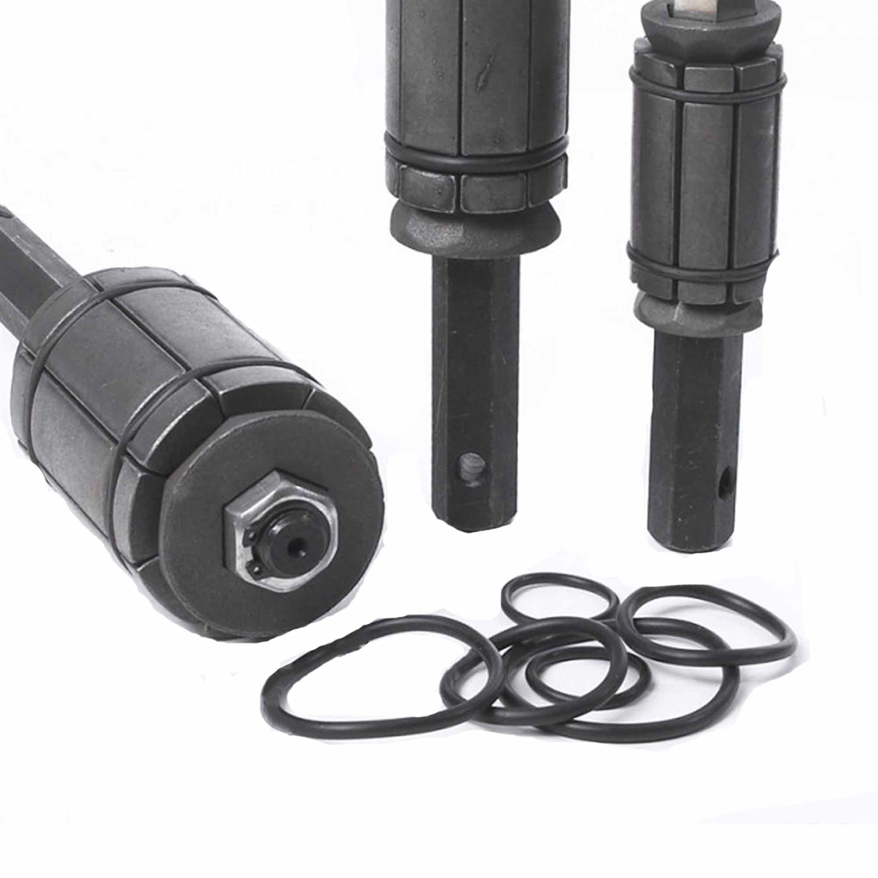 BlueSpot 3Pce Exhaust Pipe Expander Set Mufflers Tail Pipe 1-1/8" To 3-1/2" Storage Case