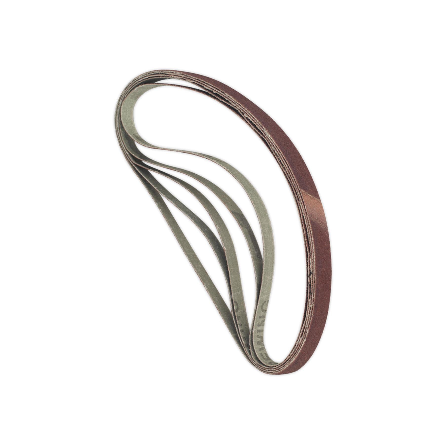 Sealey Sanding Belt 12 x 456mm 60Grit Pack of 5
