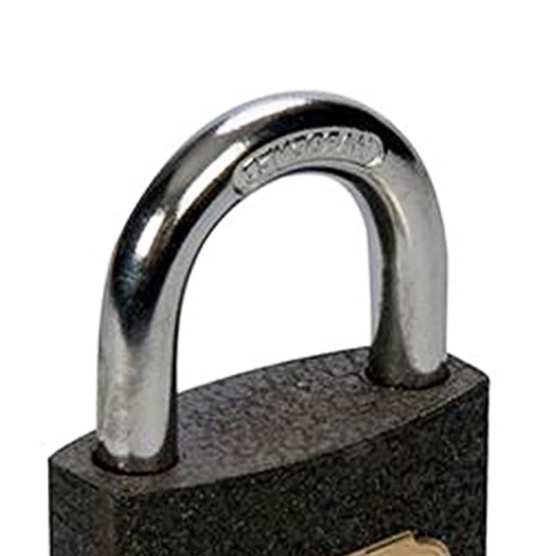 HEAVY DUTY IRON PADLOCK OUTDOOR SAFETY SECURITY LOCK-50mm
