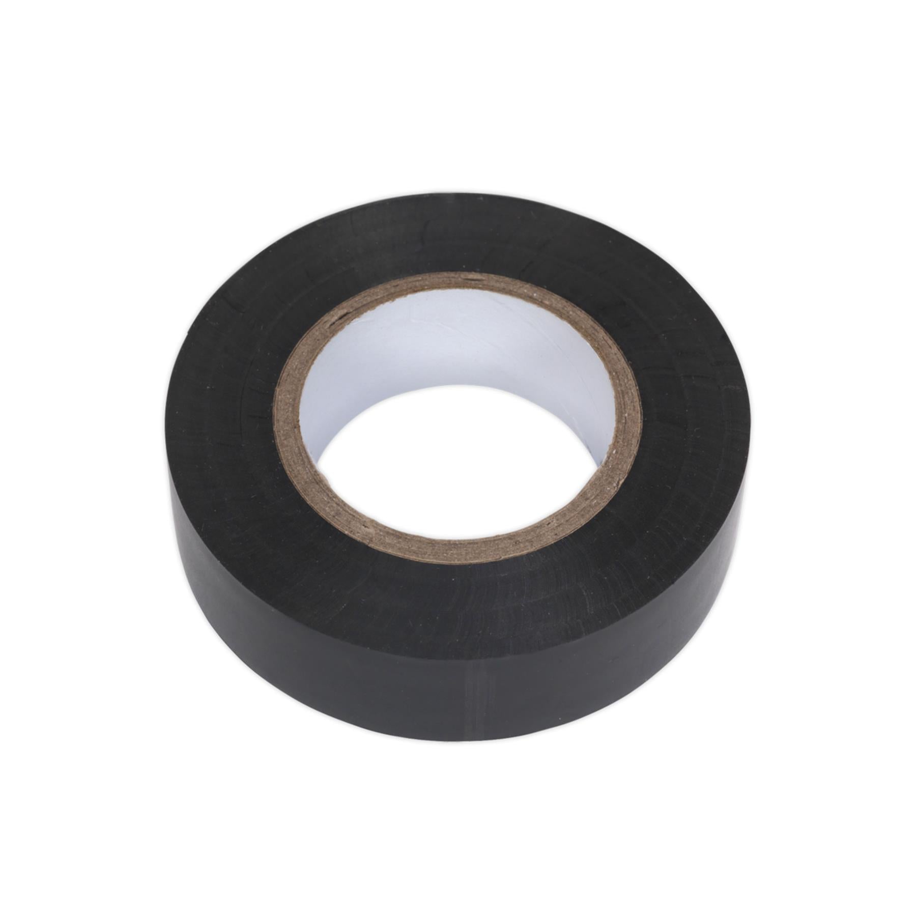 Sealey PVC Insulating Tape 19mm x 20m Black Pack of 10