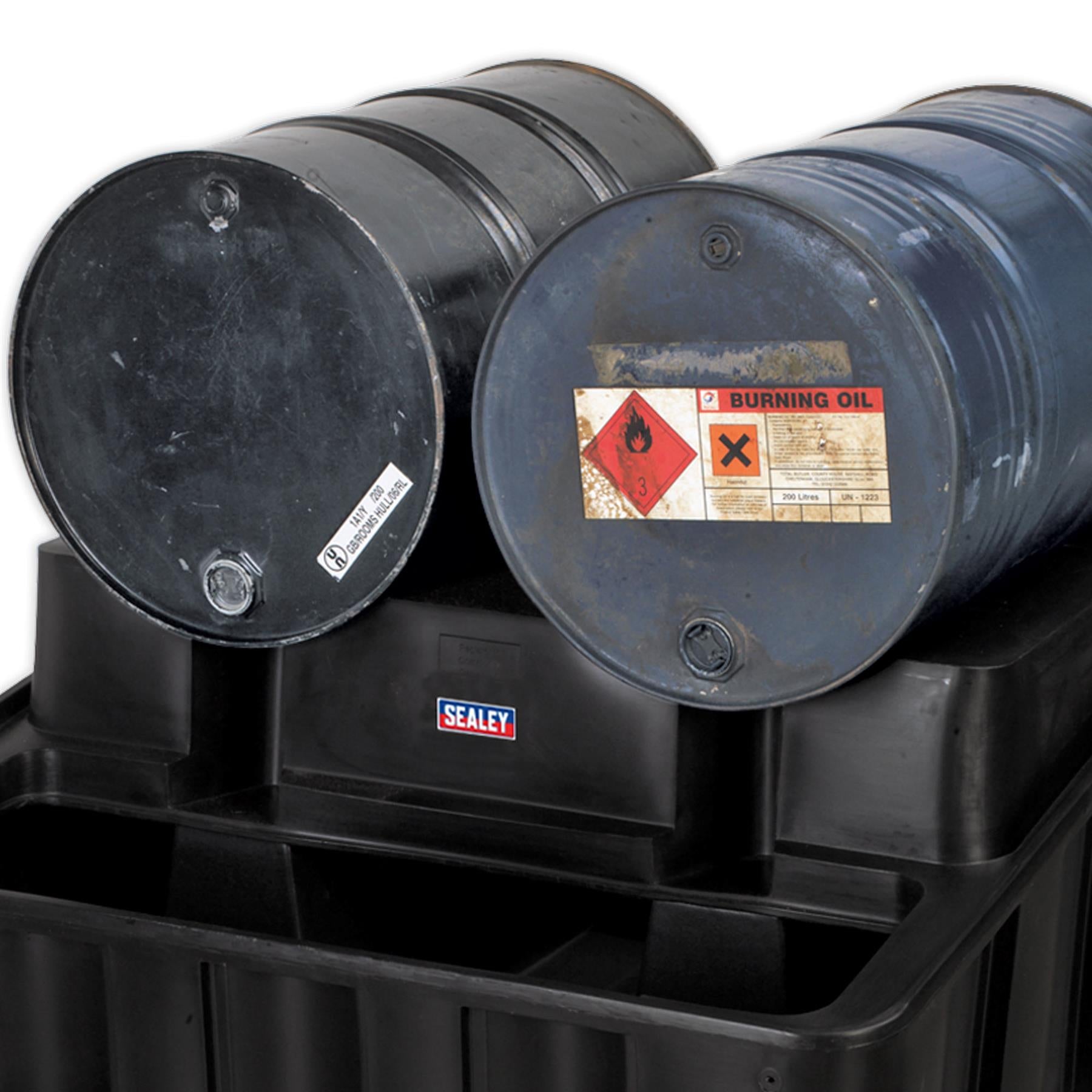 Sealey Drum Rack Dispensing/Storage Unit for storing 2 x 205L drums
