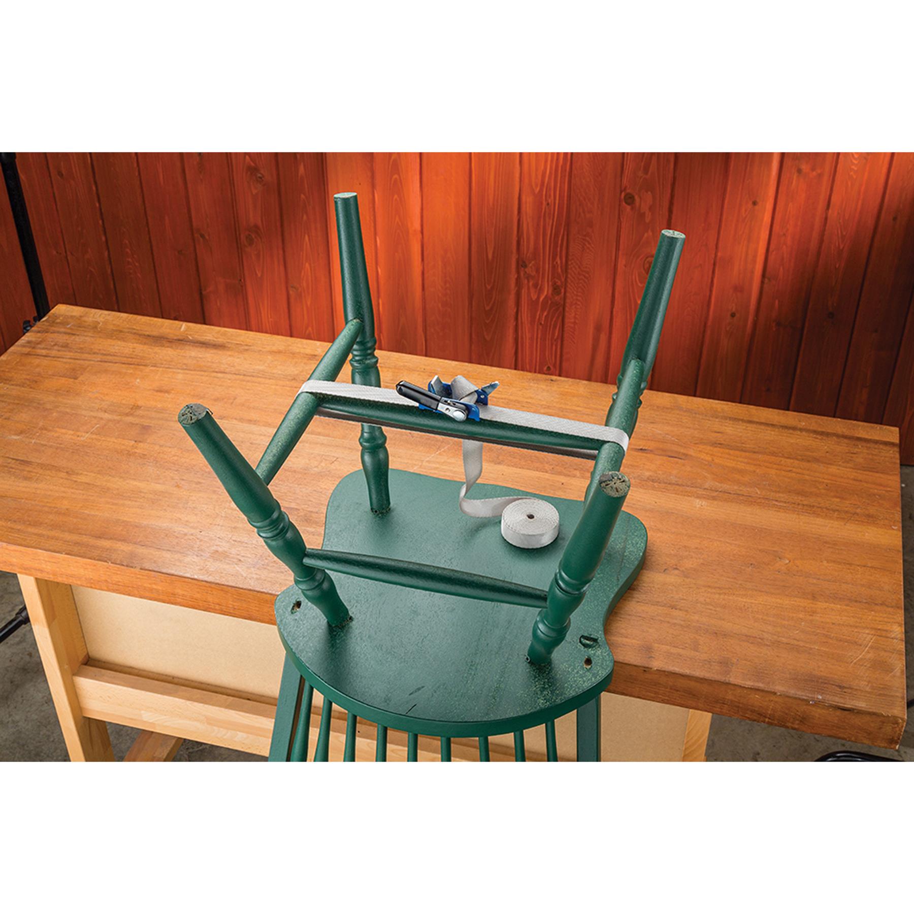 Band Clamp Reinforced Webbing With Ratcheting Handle 25mmx4.58m(1" x 15')