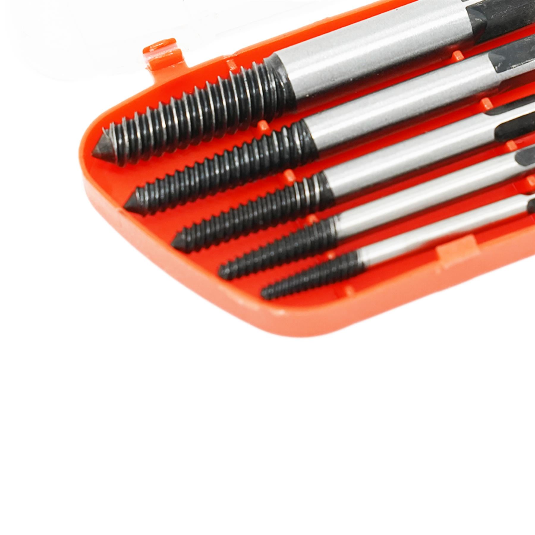 New Damaged Broken Nut Bolt Screw Removal Remover Extractor Puller Bit Set 5 Pc