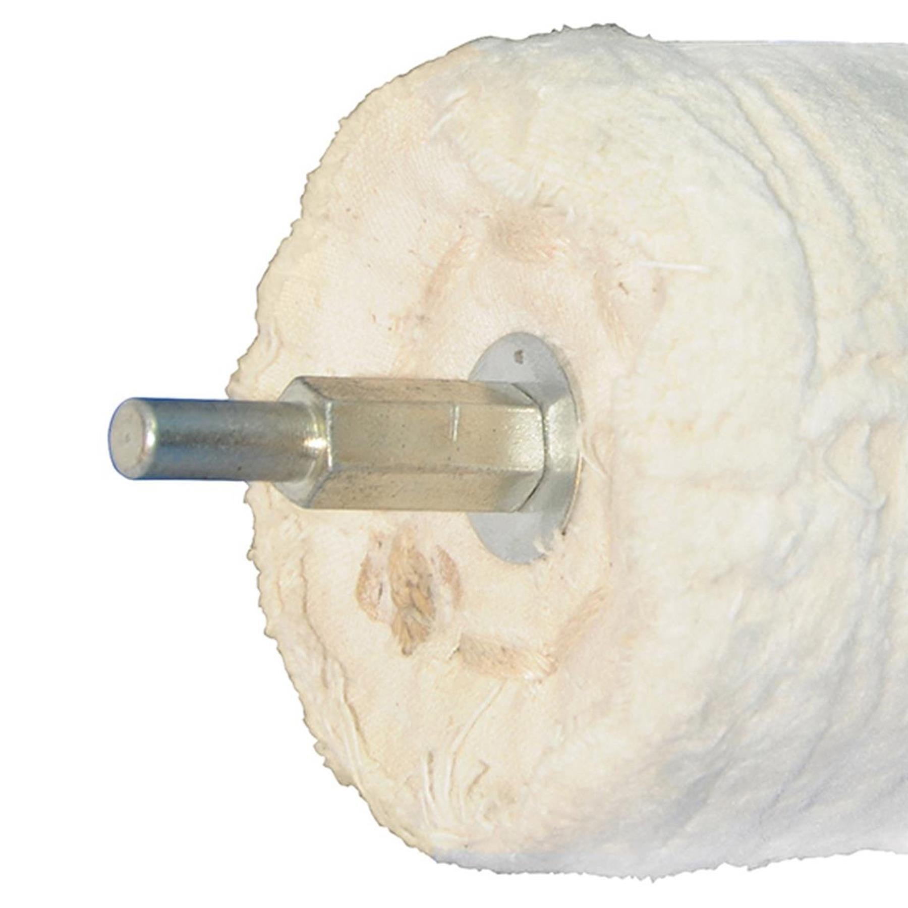 Cylinder Polishing Mops 63mm Buffing Wheels Compound Soap Heavy Duty Tool