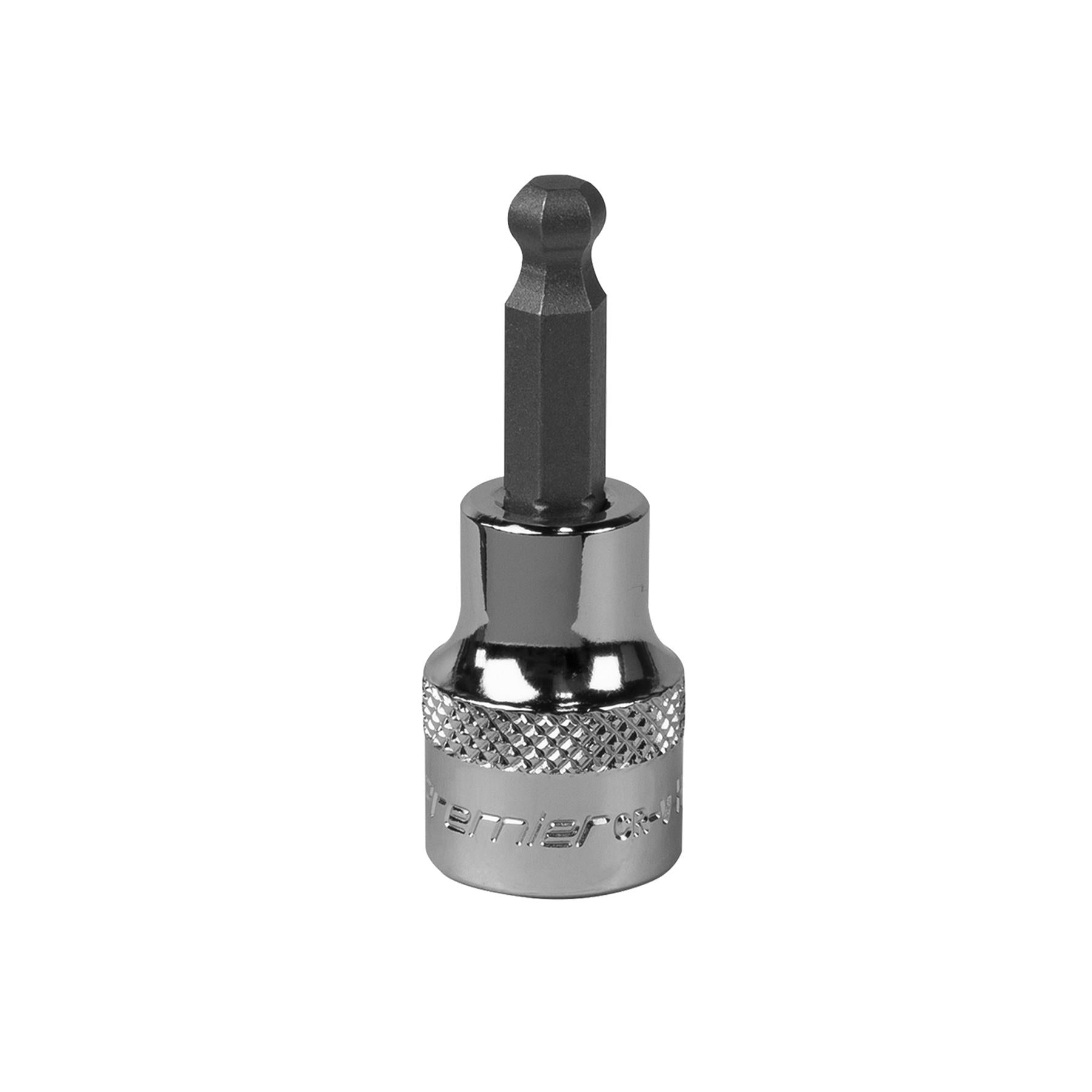 Sealey Ball-End Hex Socket Bit 6mm 3/8"Sq Drive Chrome Vanadium Steel