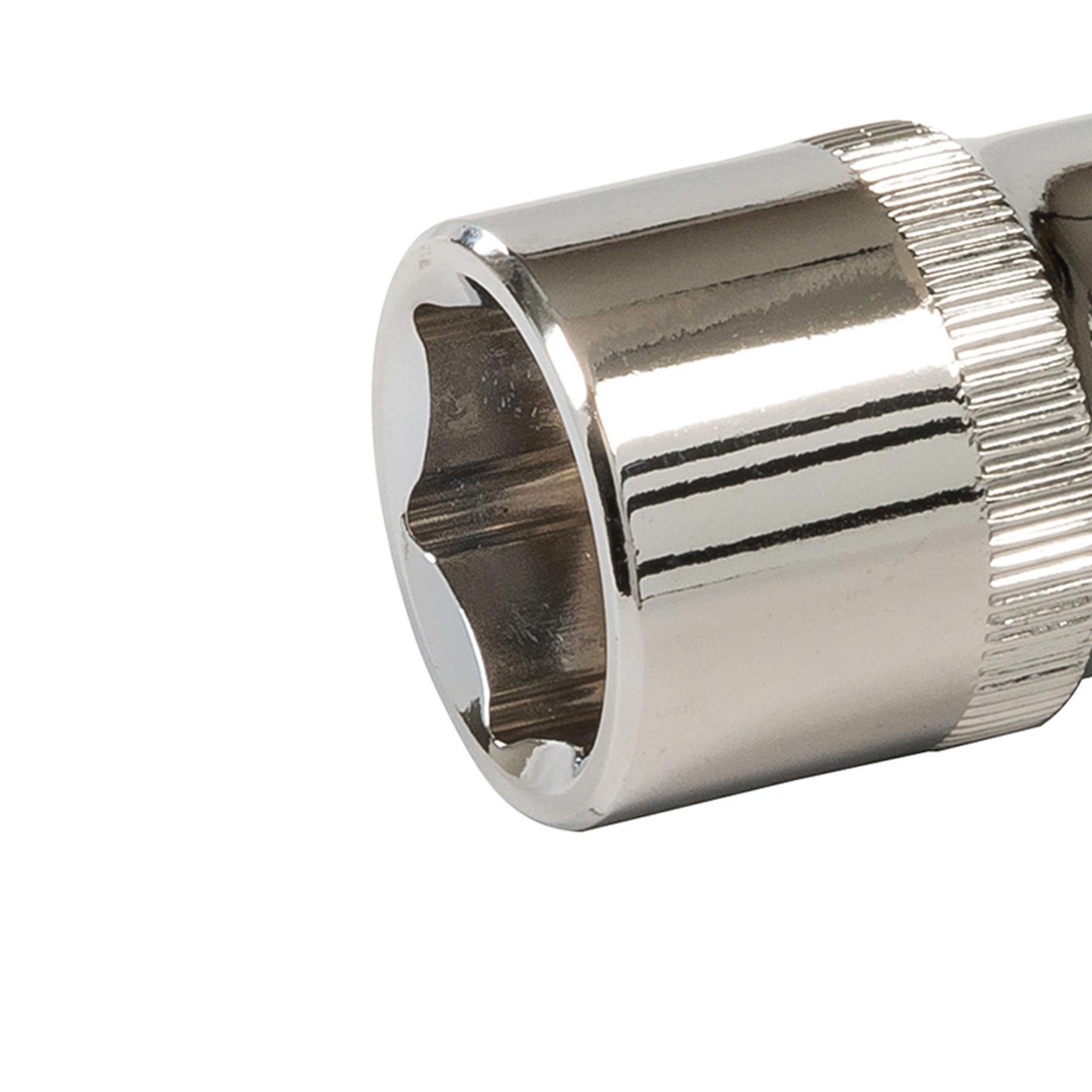 Socket 1/2" Drive Metric Hex Square 18mm Individual Hex Polished Crv Quality