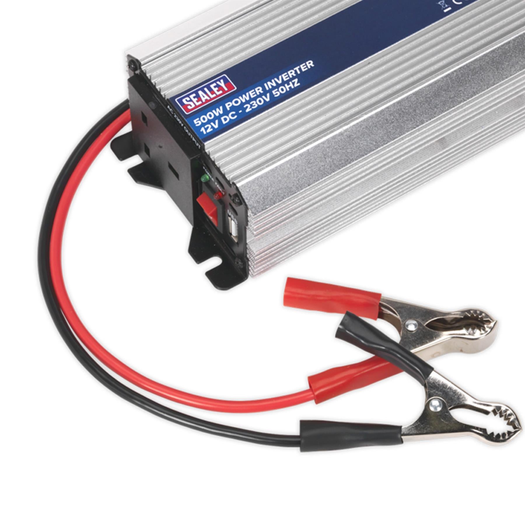 Sealey Power Inverter 500W 12V DC - 230V 50Hz