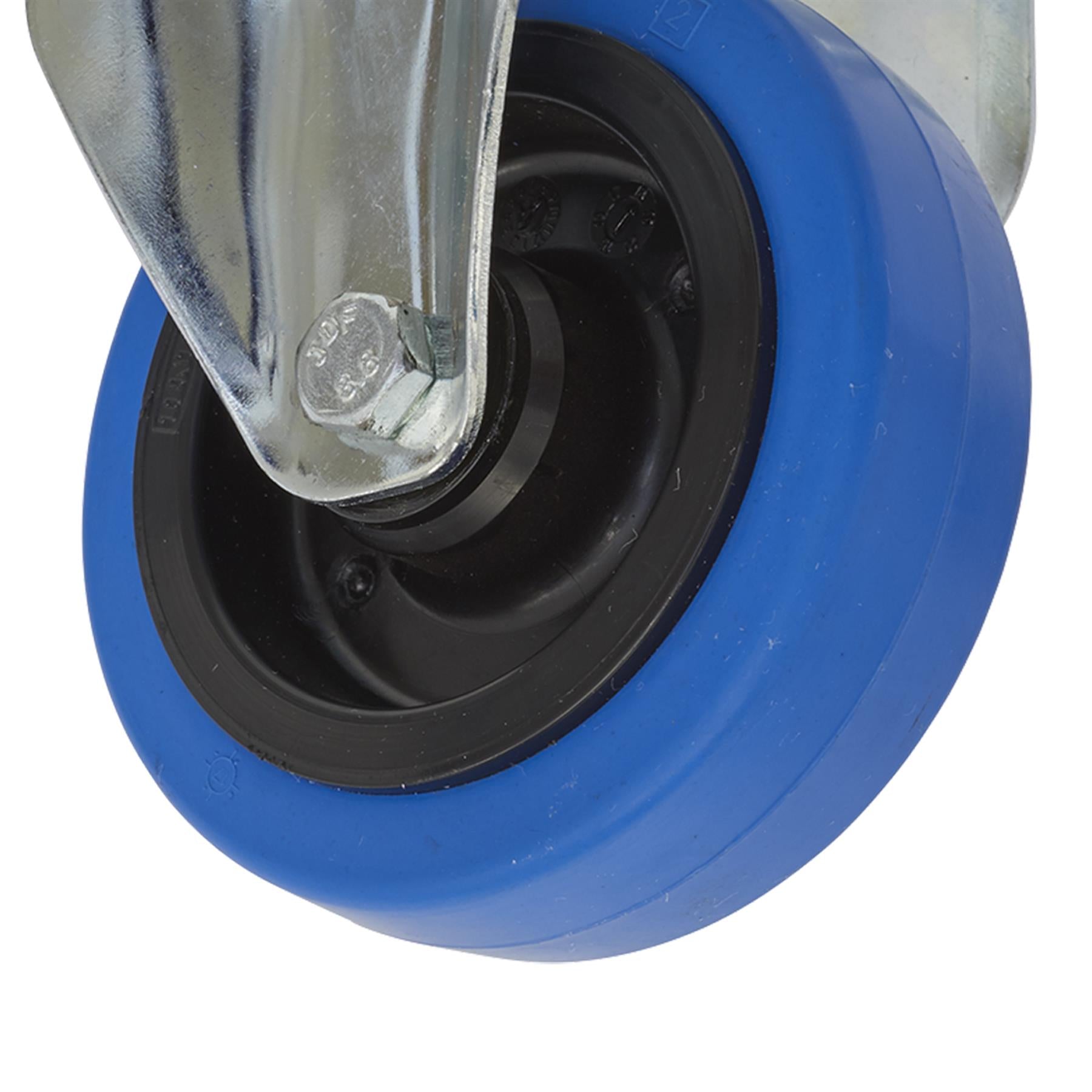 Sealey Castor Wheel Fixed Plate 100mm