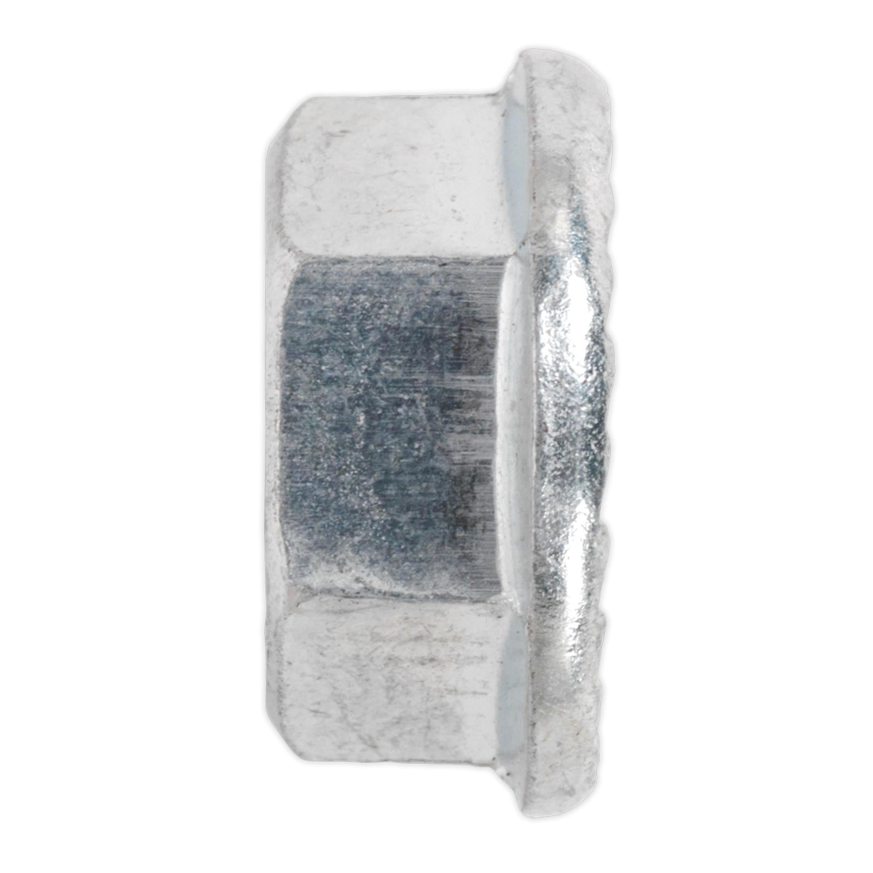 Sealey Flange Nut Serrated M6 Zinc Pack of 100
