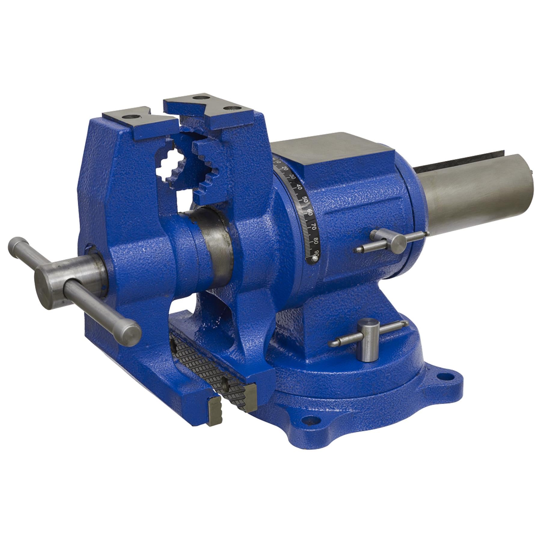 Sealey Vice Cast Iron Multifunction Swivel Base 150mm