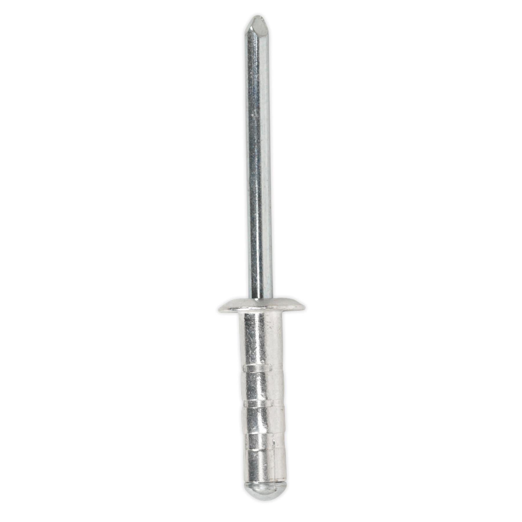 Sealey Aluminium Multi-Grip Rivet Std Flange 3.2 x 13mm Pack of 200