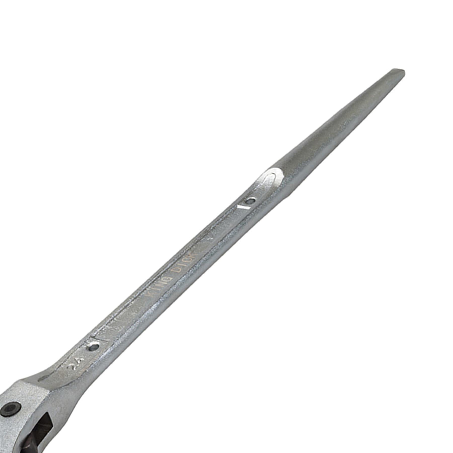 King Dick Ratchet Podger Metric 24 x 27mm Chrome Vanadium Steel