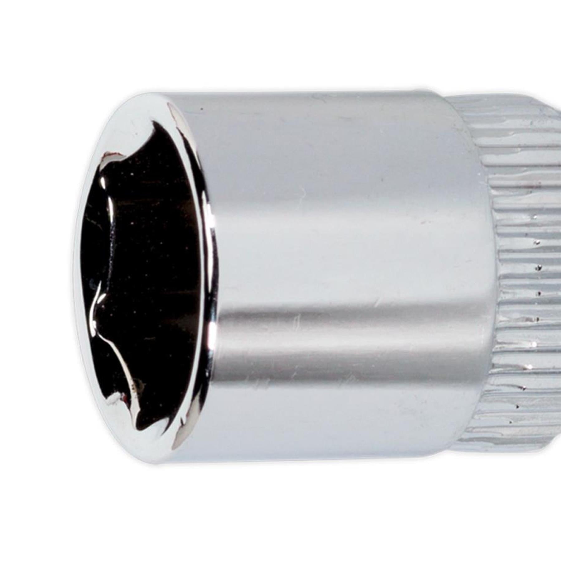 Sealey WallDrive® Socket 10mm 1/4"Sq Drive Fully Polished