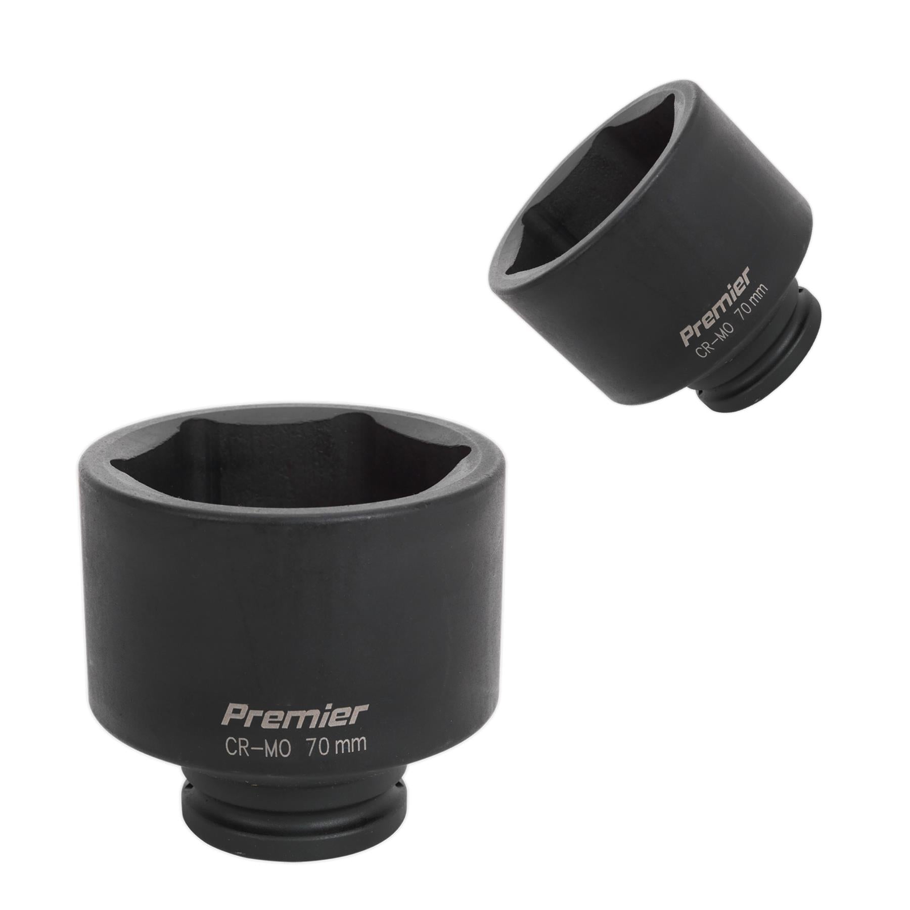 Sealey Impact Socket 70mm Deep 3/4"Sq Drive