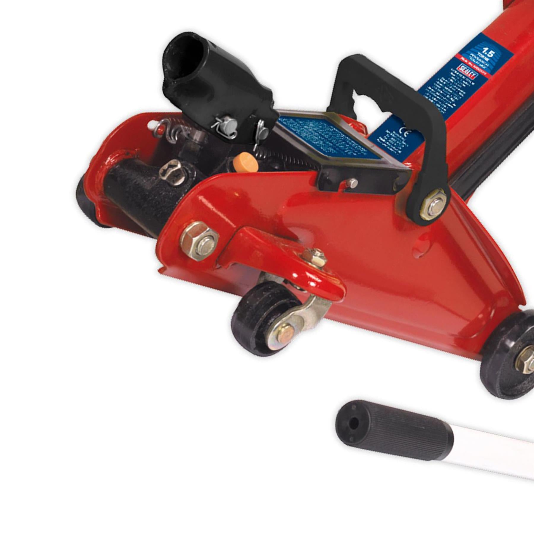 Sealey Trolley Jack 1.5tonne Short Chassis