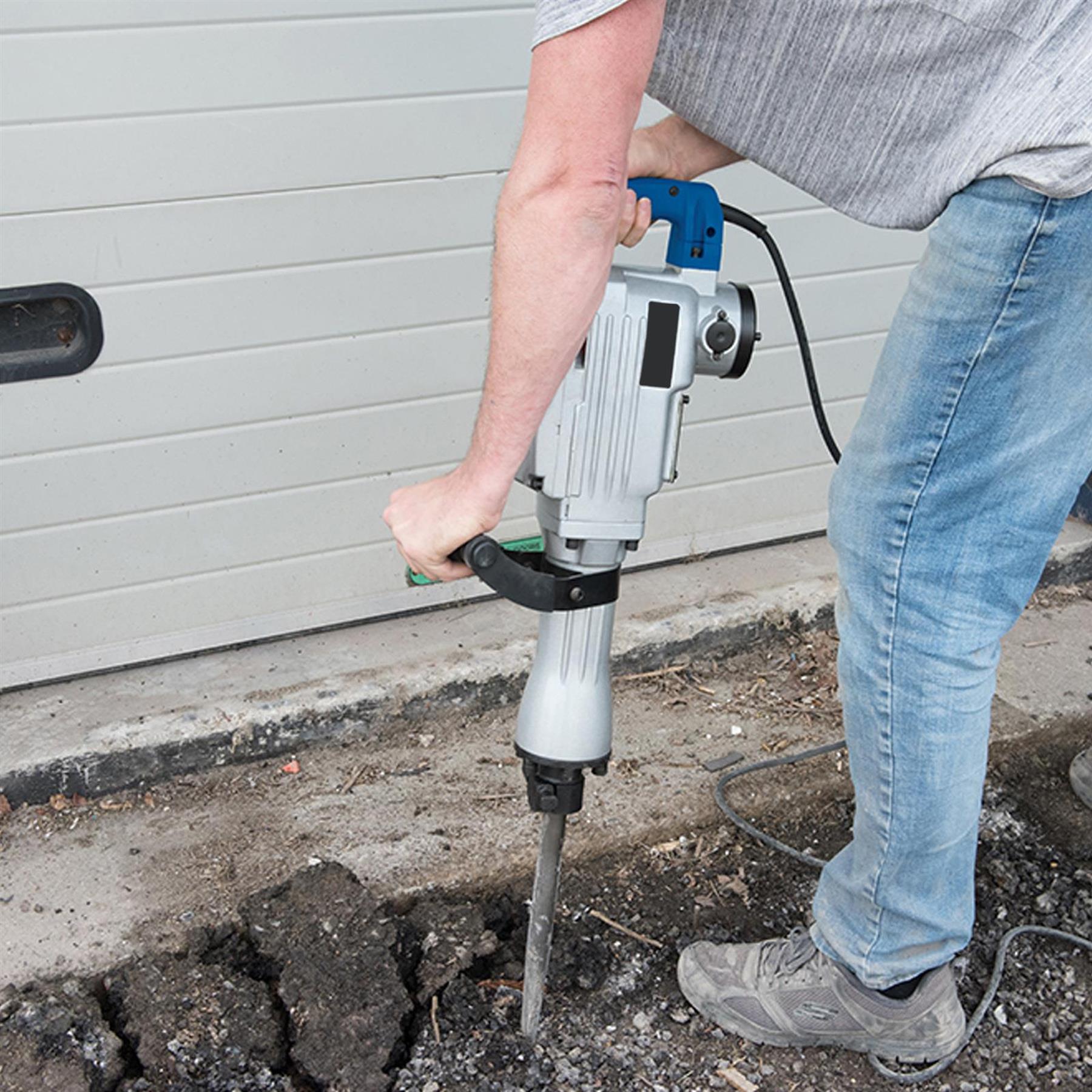 Heavy Duty 1500W Electric Breaker Drill 240V Concrete Chisel Hammer Power Tool