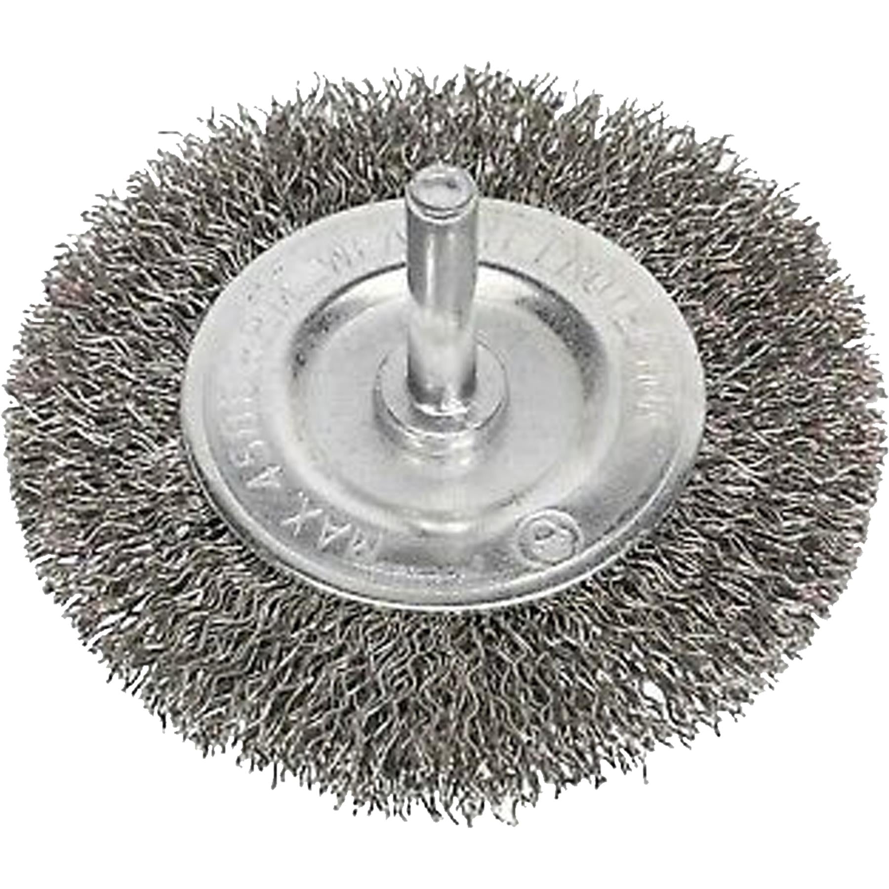 Sealey Flat Wire Brush Stainless Steel 75mm with 6mm Shaft