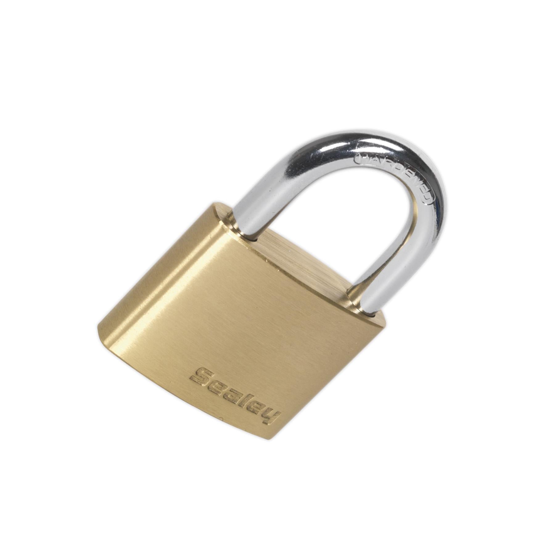 Sealey Brass Body Padlock 50mm