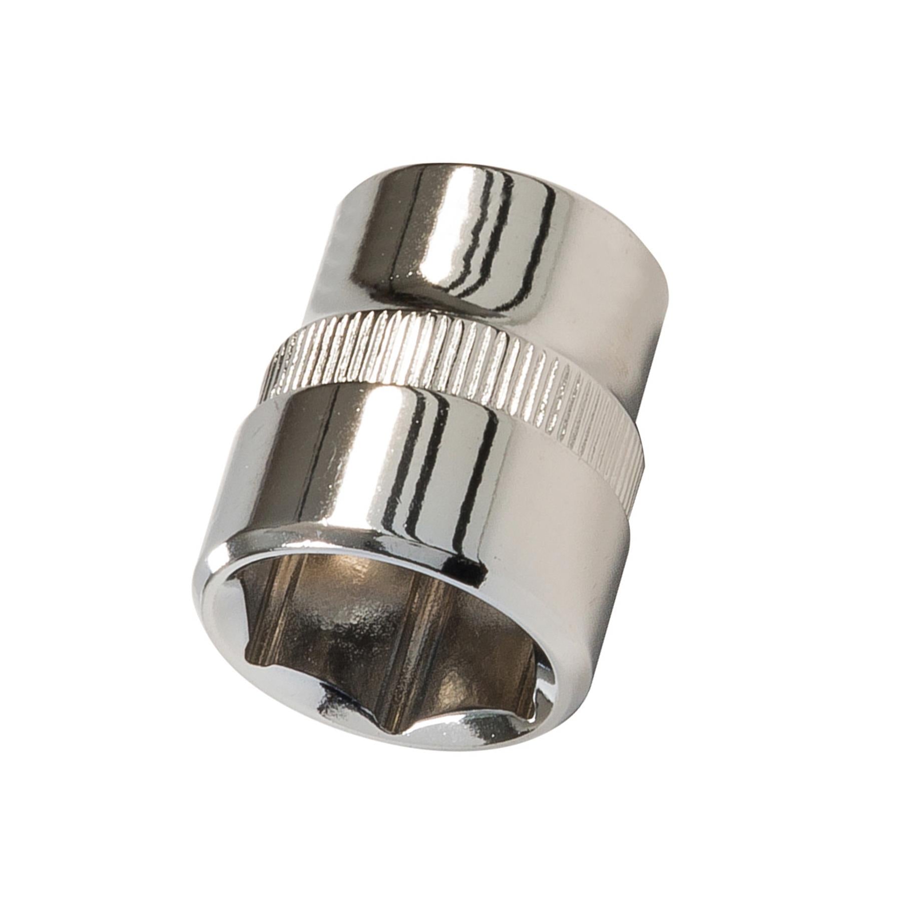 Socket 3/8" Drive Metric Hex Square 18mm Individual Hex Polished Crv Tool
