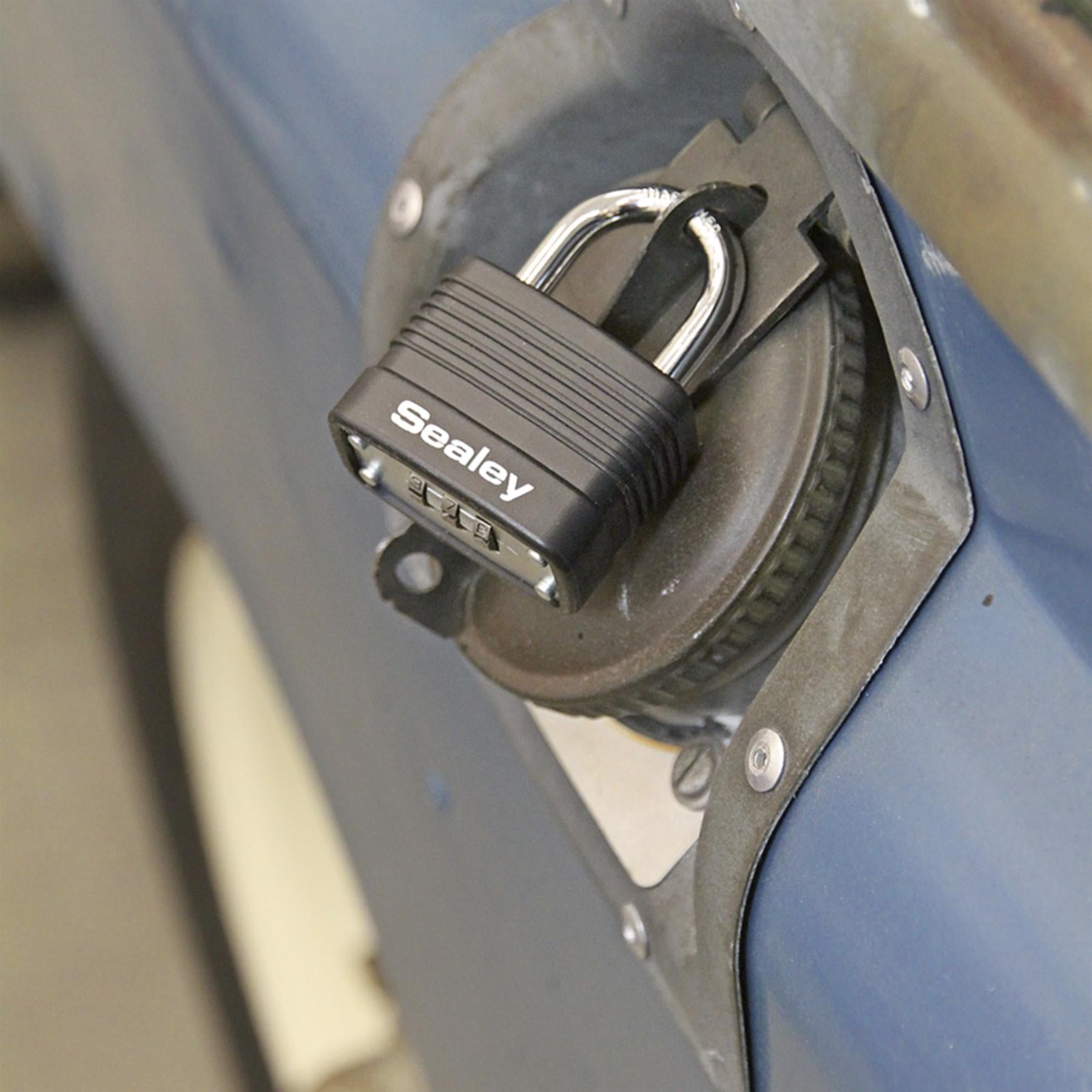 Sealey Steel Body Combination Padlock 40mm
