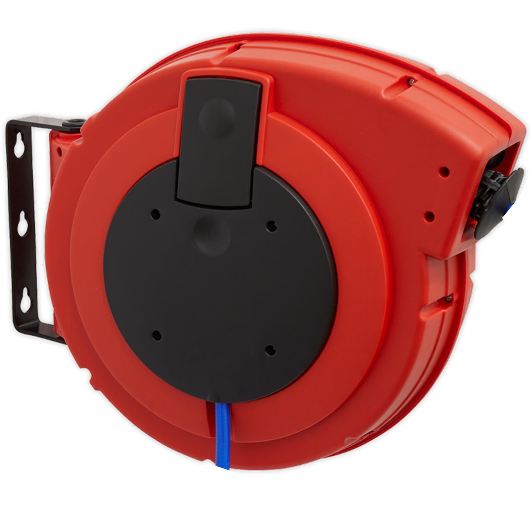 Sealey Retractable Air Hose Reel HD Mechanism 10m x 10mm PU Hose