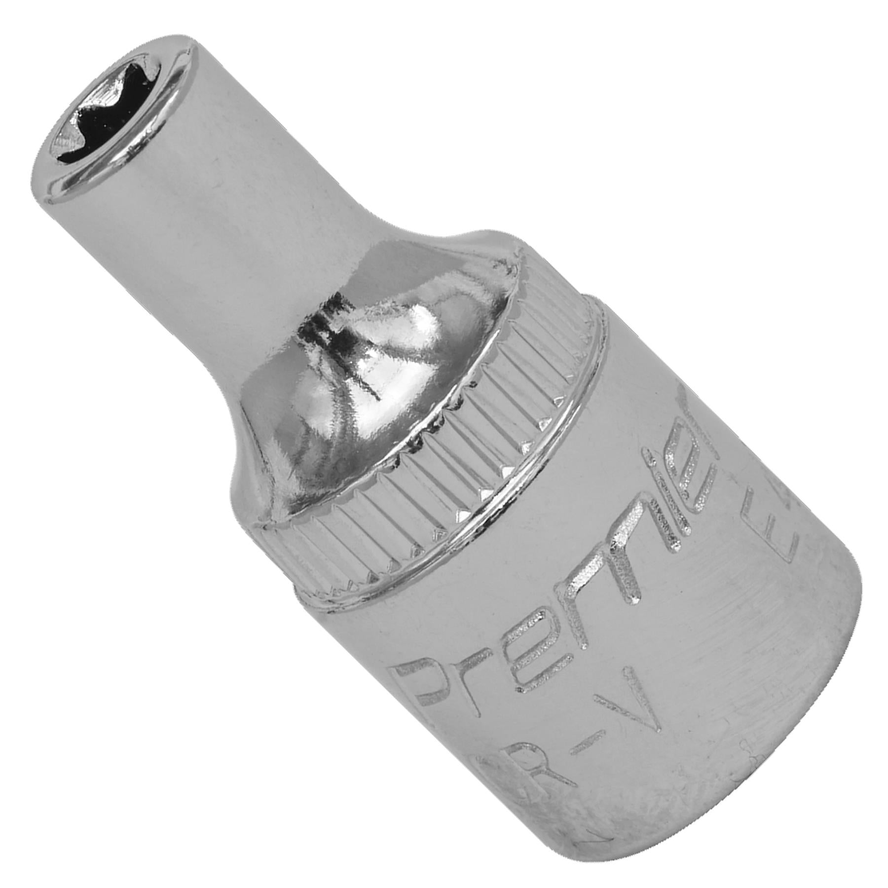 Sealey TRX-Star* Socket E4 1/4"Sq Drive Chrome Vanadium