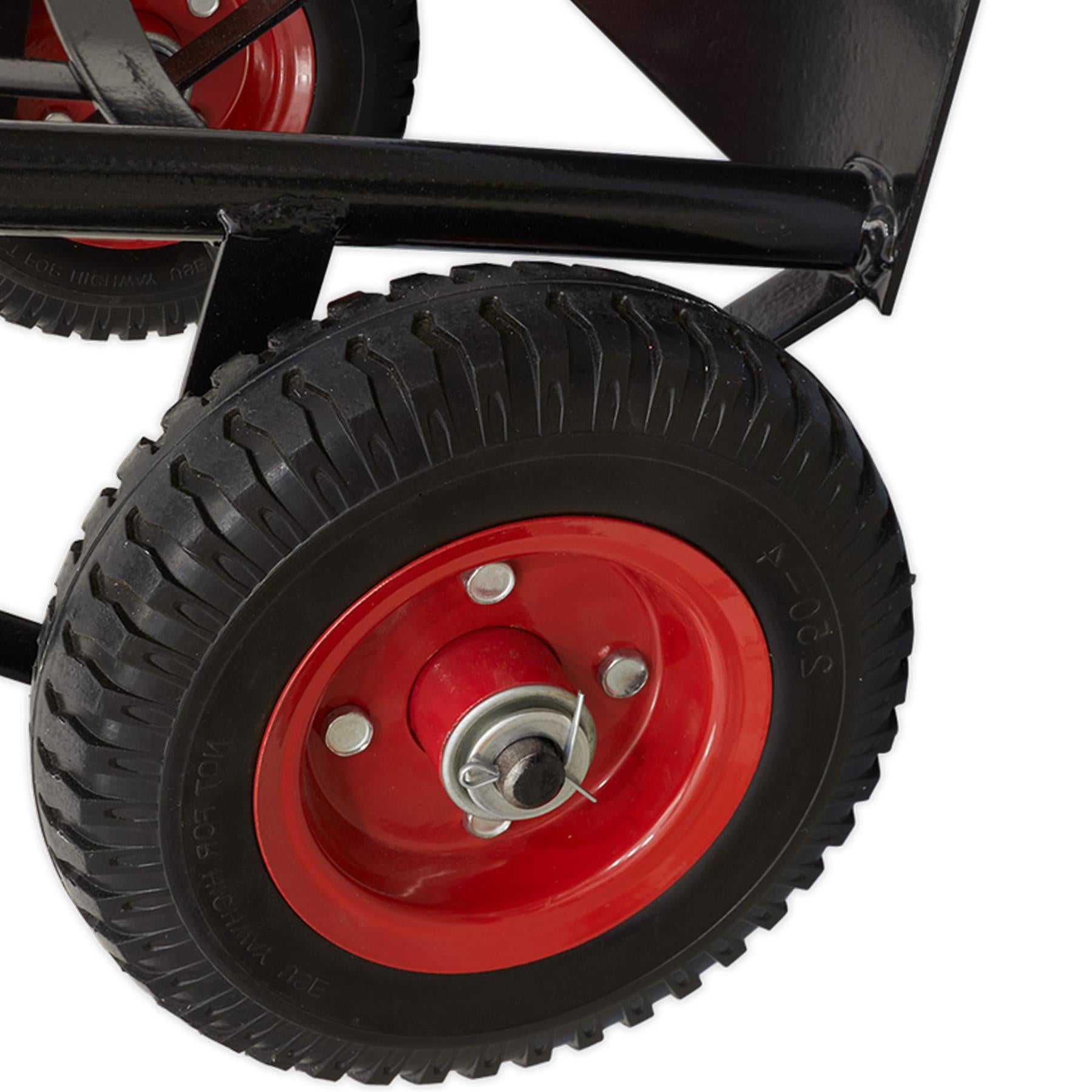Sealey Sack Truck With PU Tyres Heavy Duty 200kg Industrial Folding Hand Cart