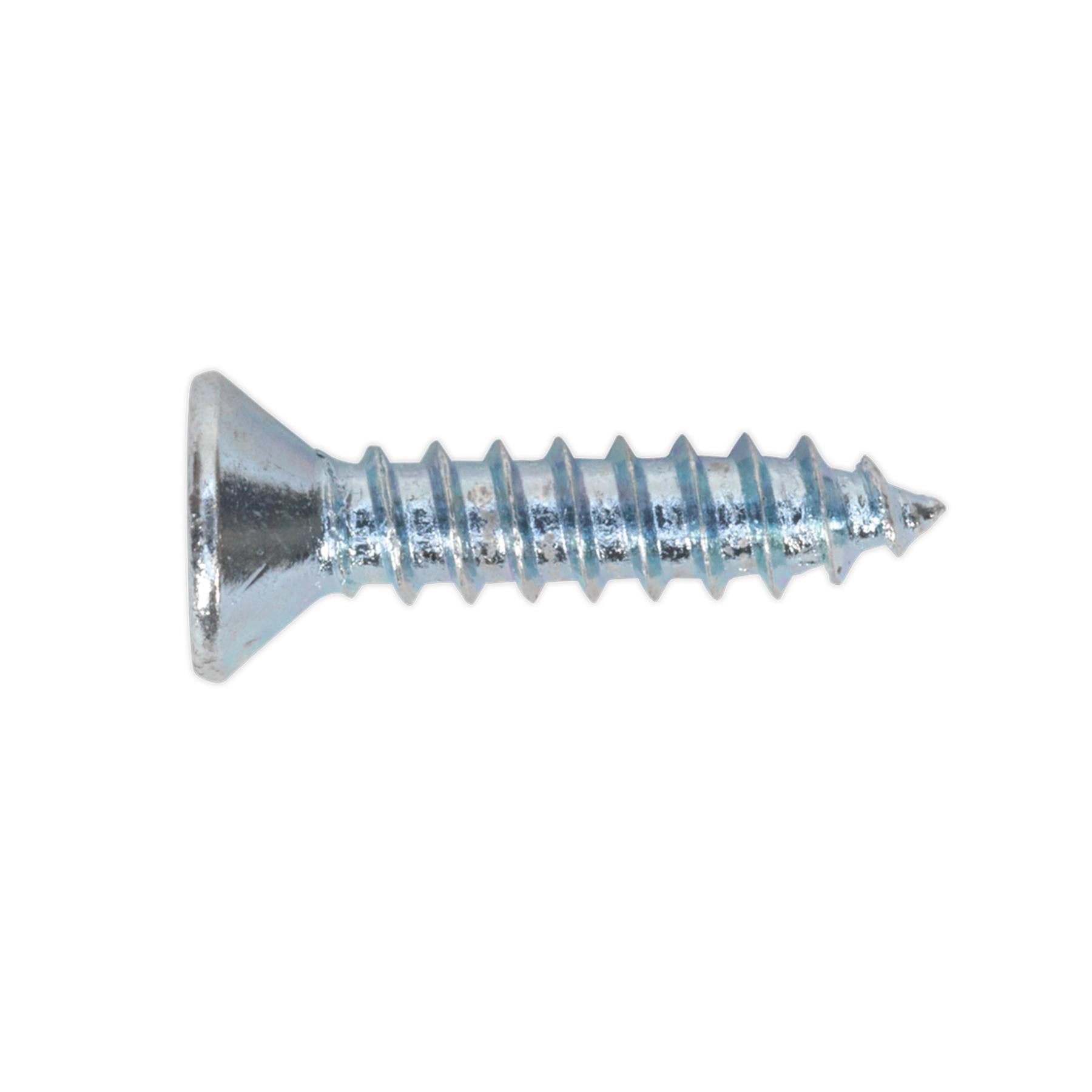Sealey Self Tapping Screw 3.5 x 16mm Countersunk Pozi Pk of 100