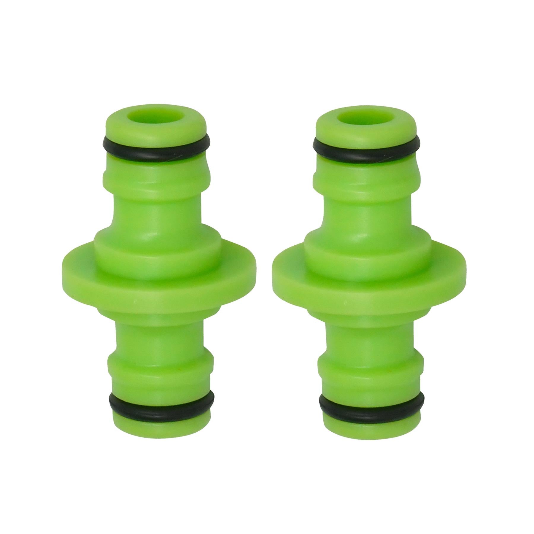Garden Hose Fitting Set 1/2", 2X 2-Way Male Connector 4X Female Hose Connector