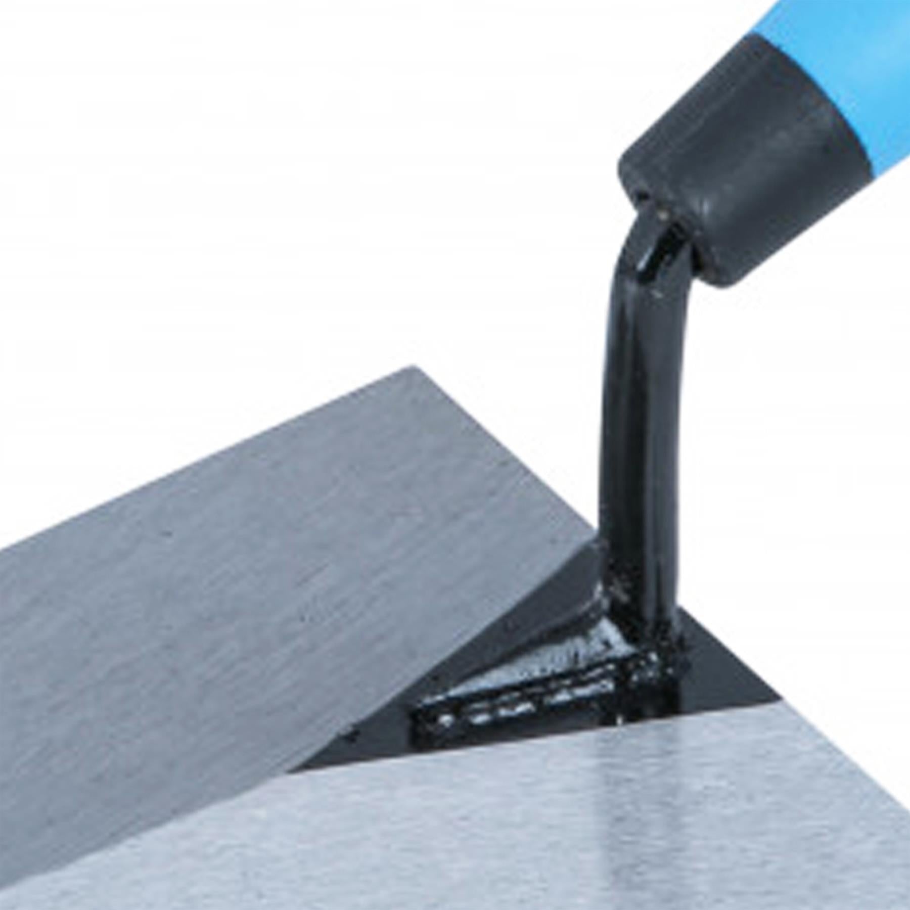 BlueSpot Bucket Trowel Hardened Tempered Steel Blade Bricklaying Cement Brick