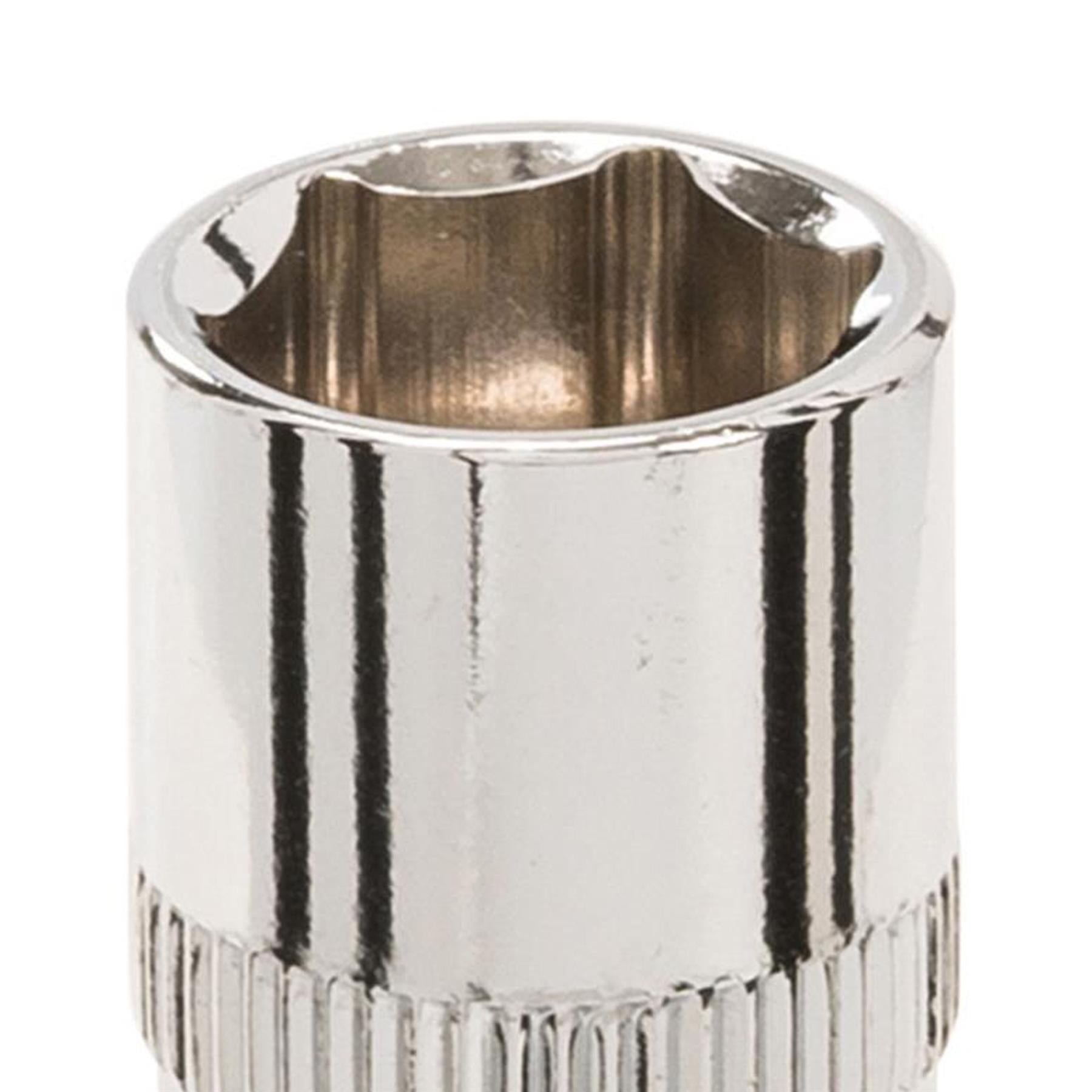 Socket 3/8" Drive Metric Hex Square 12mm Individual Hex Polished Crv Tool