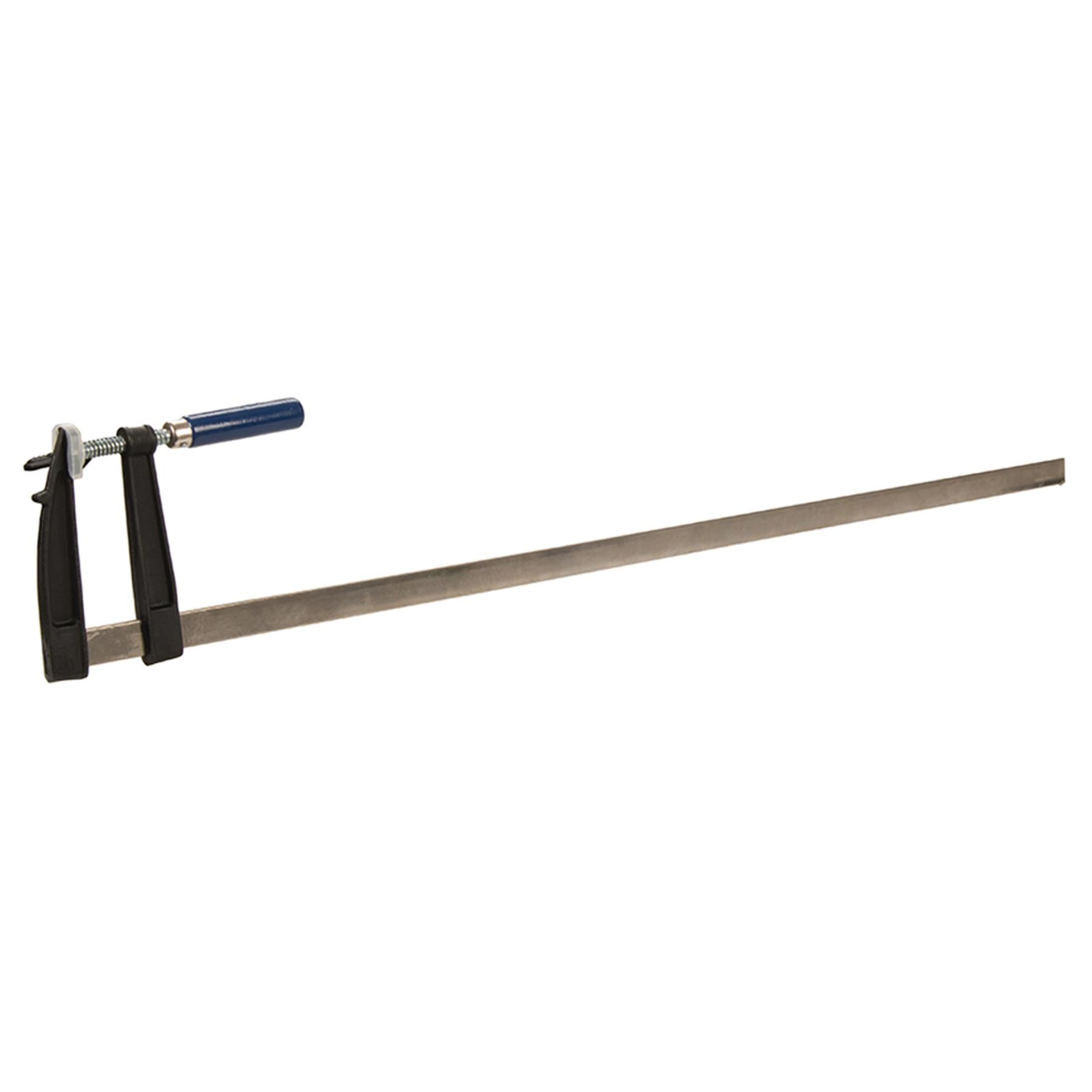 Euro F-Clamp Cast Iron Jaws With Soft Plastic Covers 1000 x 120mm