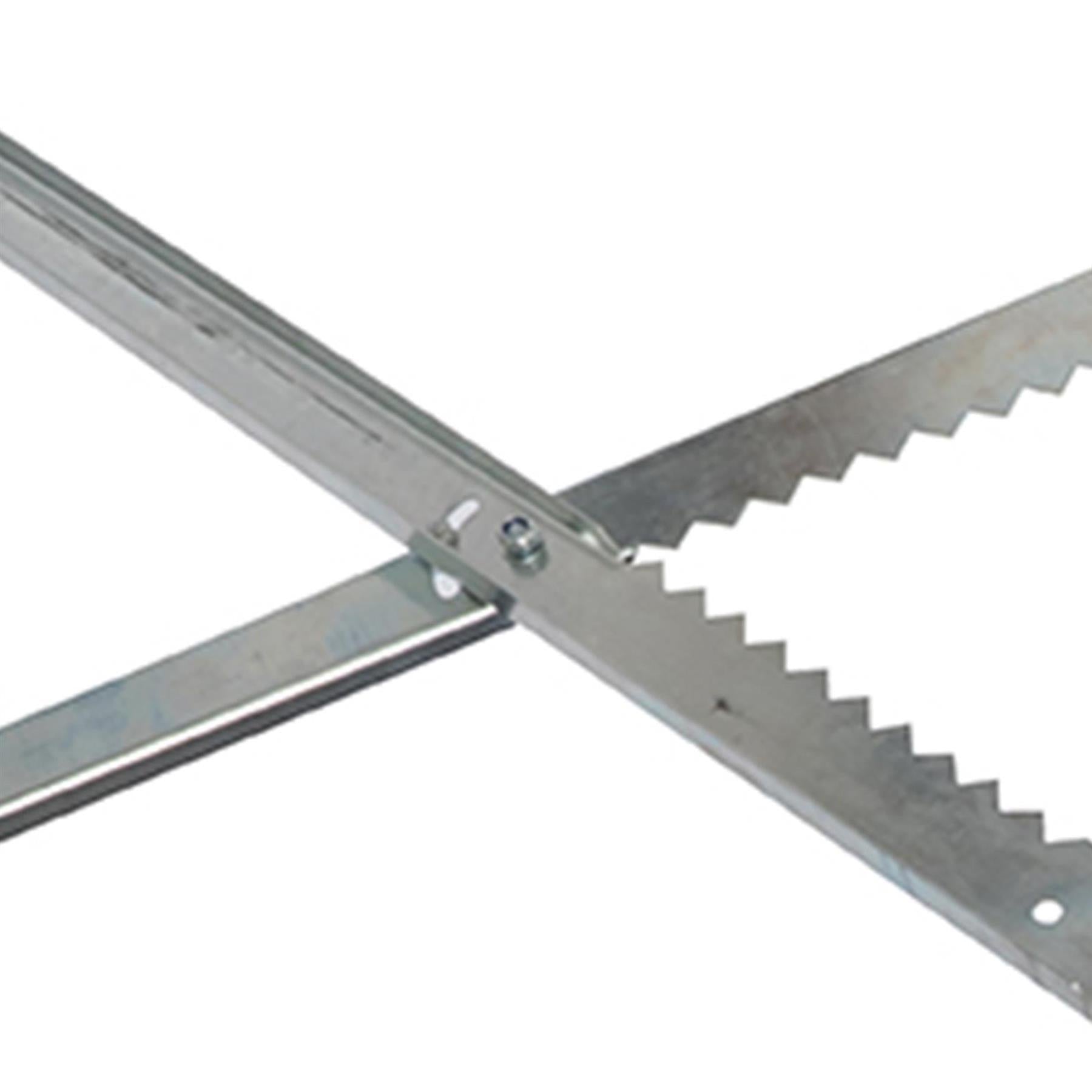 790 x 850mm Saw Horse Metal Sawhorse Logs Wood Chainsaw Cutting Work Bench