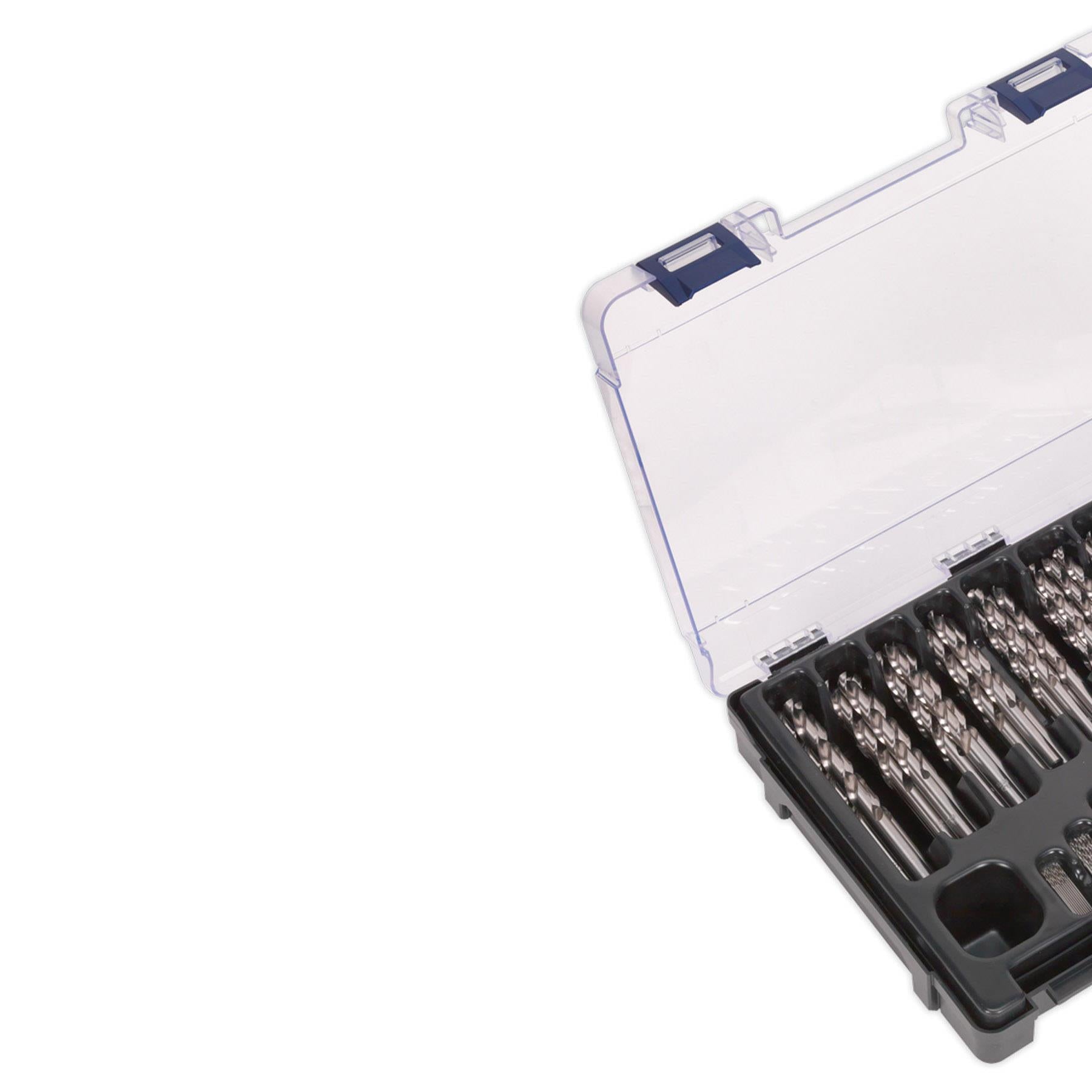 Sealey HSS Fully Ground Drill Bit Assortment 170pc �1-10mm