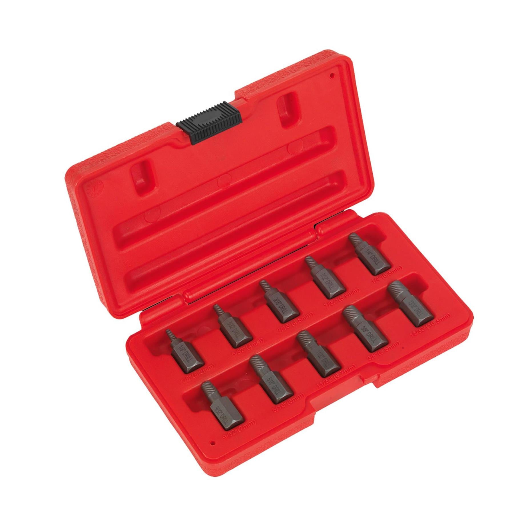 Sealey Multi Spline Screw Extractor Set 10pc