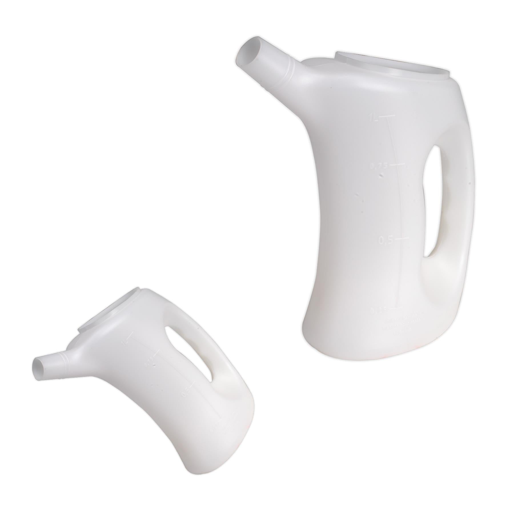 Sealey Measuring Jug with Rigid Spout 1L