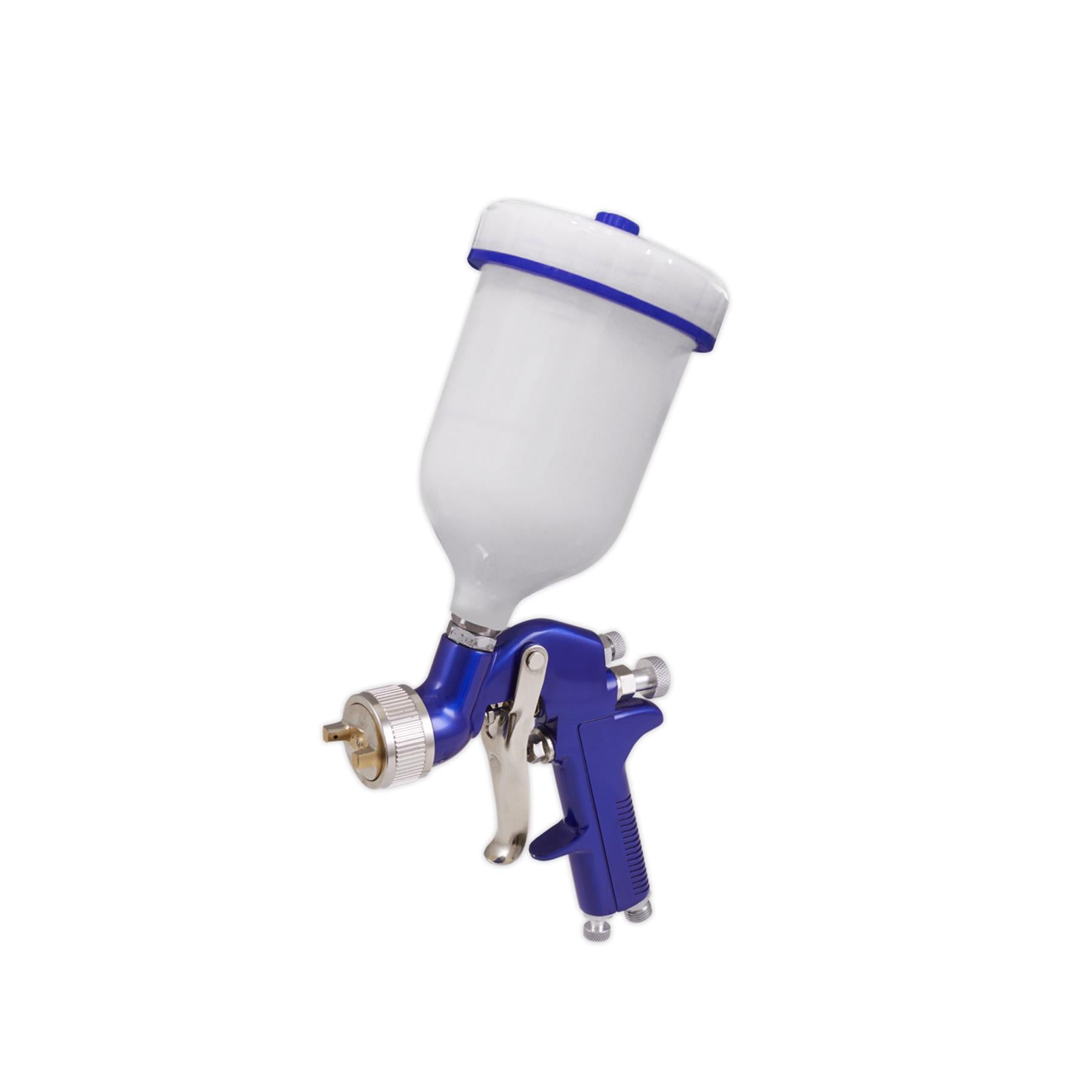 Sealey Gravity Feed Spray Gun 1.3mm Set-Up