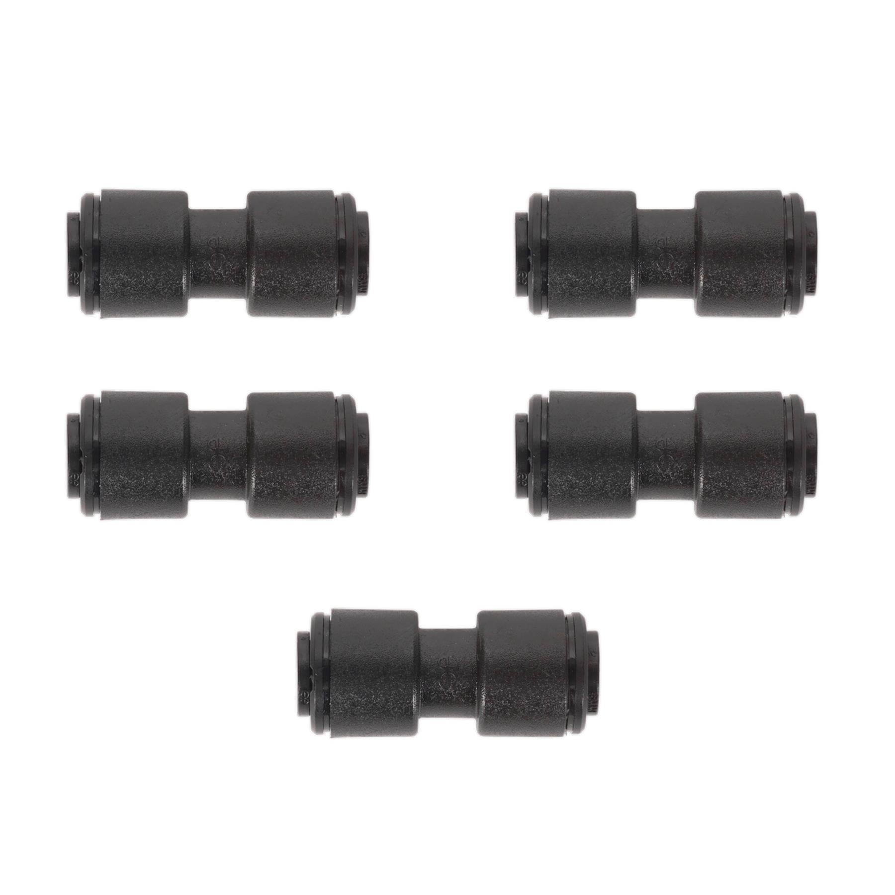 Sealey Straight Coupling 6mm Pack of 5 (Speedfit - PM0406E)