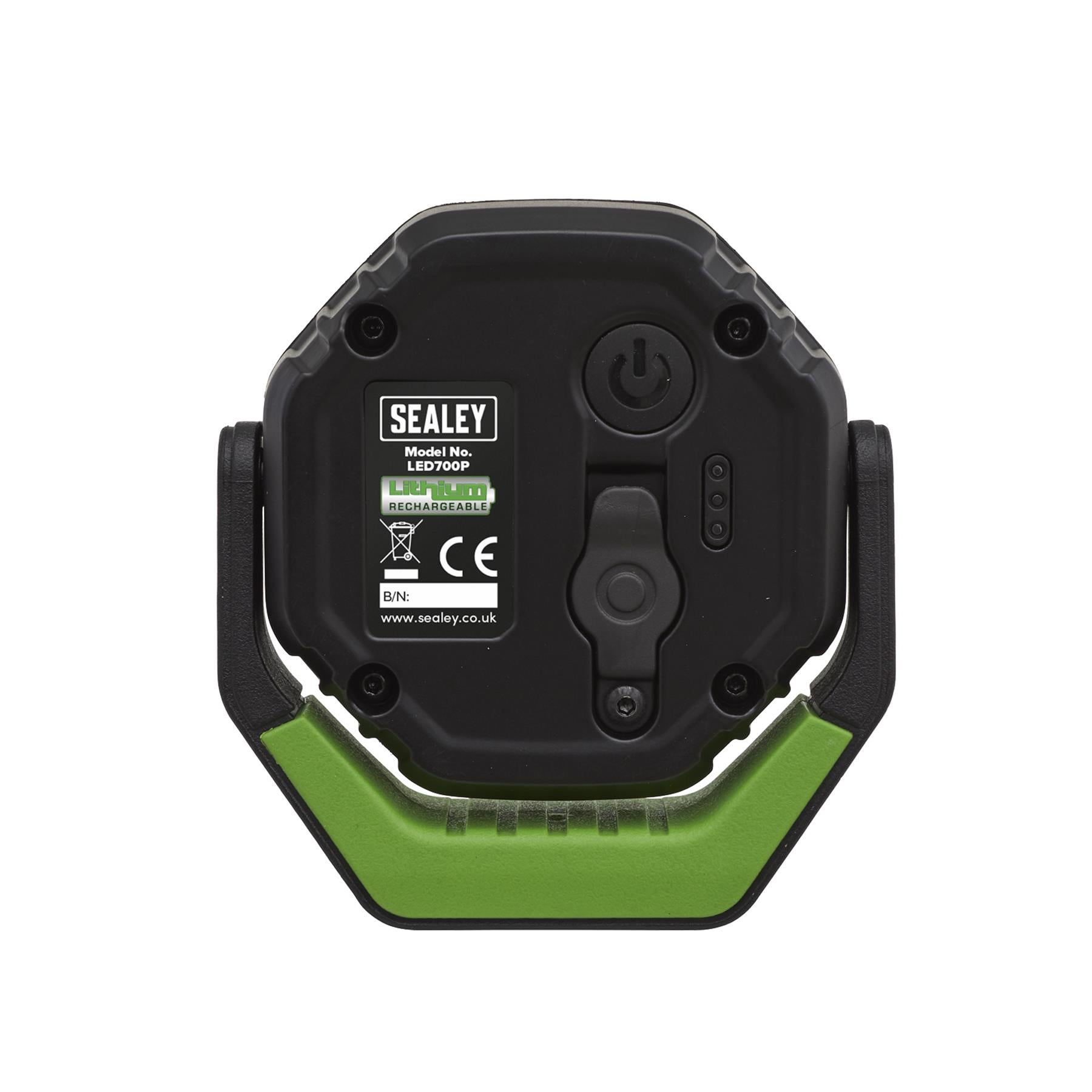 Sealey R/Charge Pocket Floodlight with Magnet 360° 7W COB LED-Green