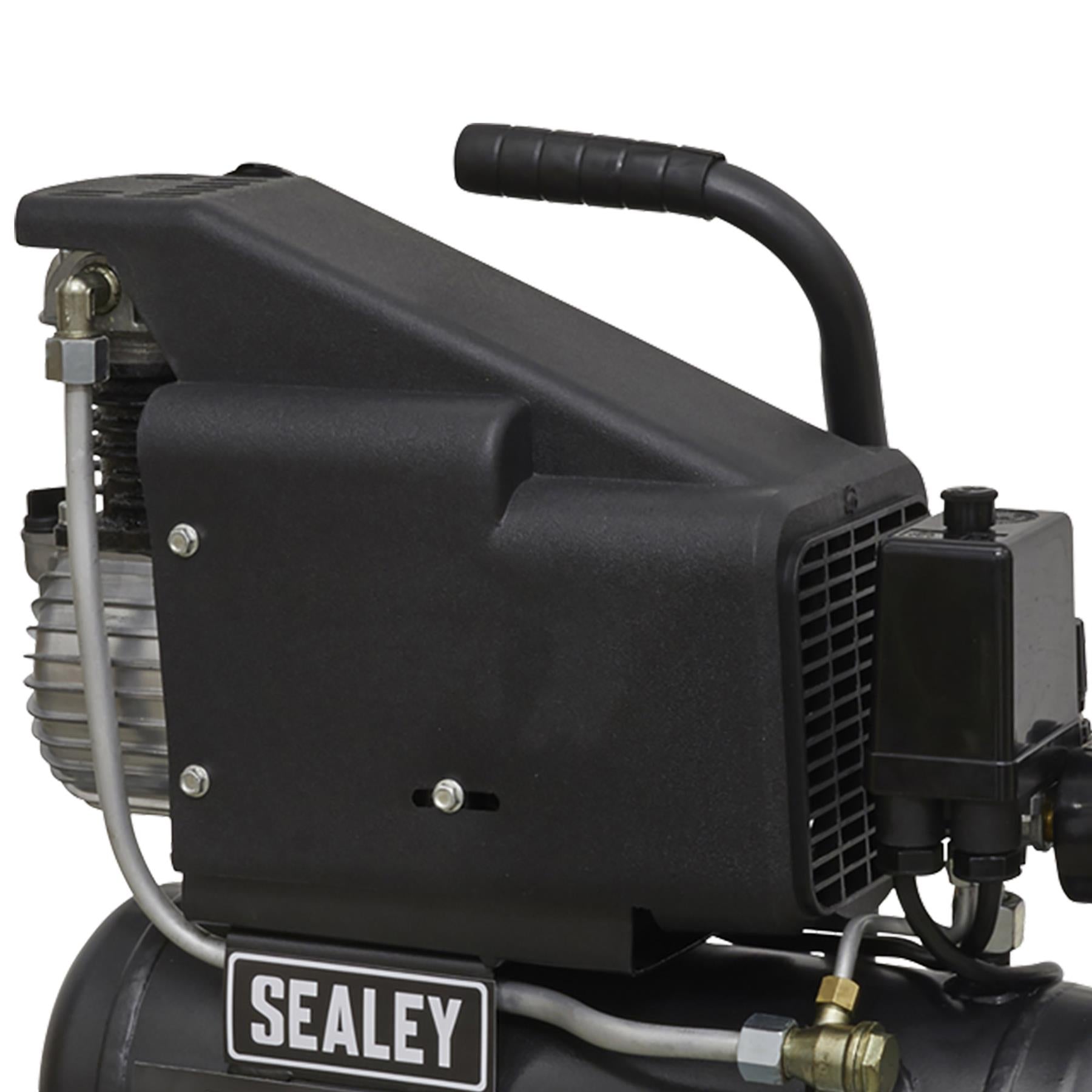 Sealey Air Nail/Staple Gun Kit inc Compressor,Hose & Nailer/Stapler