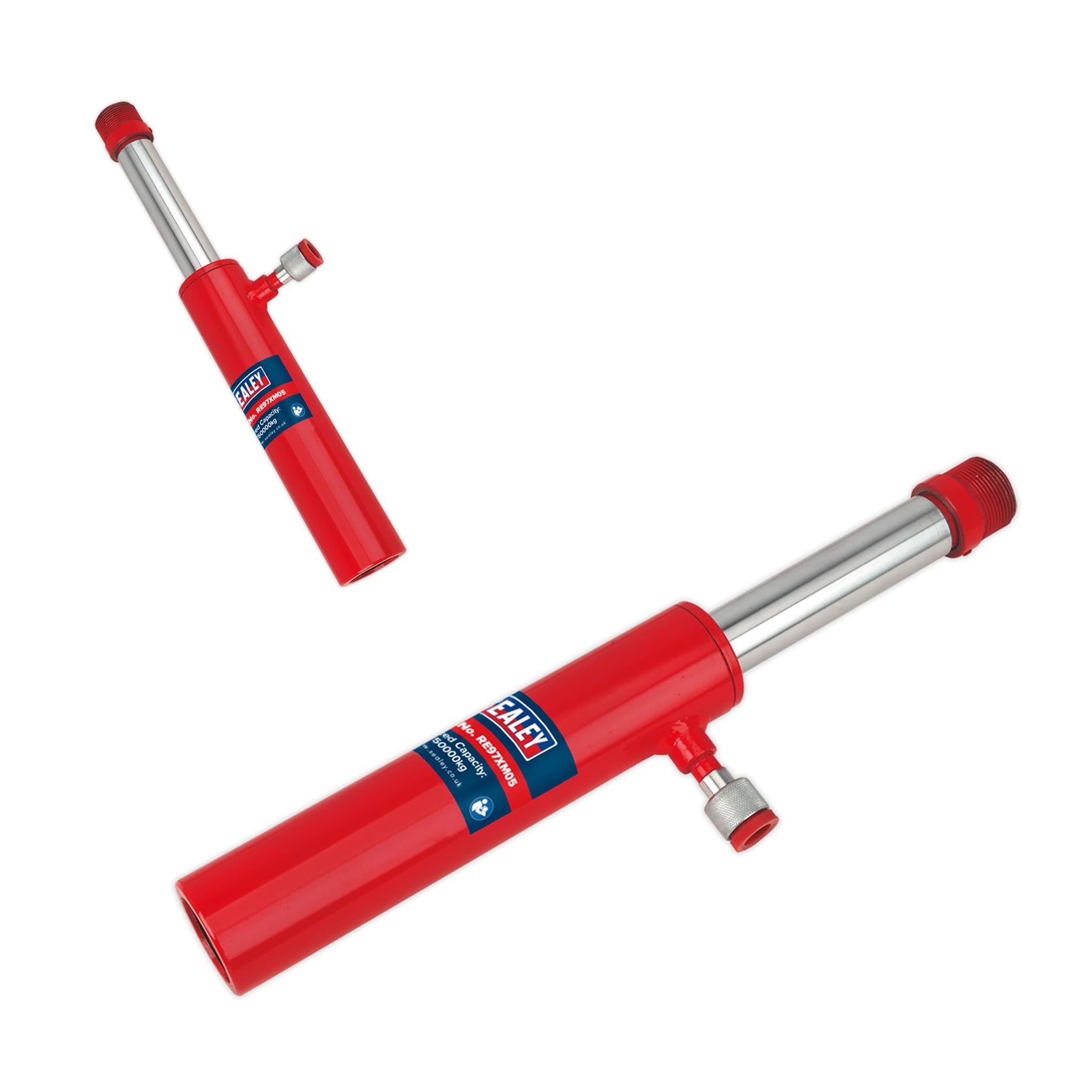 Sealey Pull Ram - Midi 5tonne High Flow Quick-Connecting Coupler