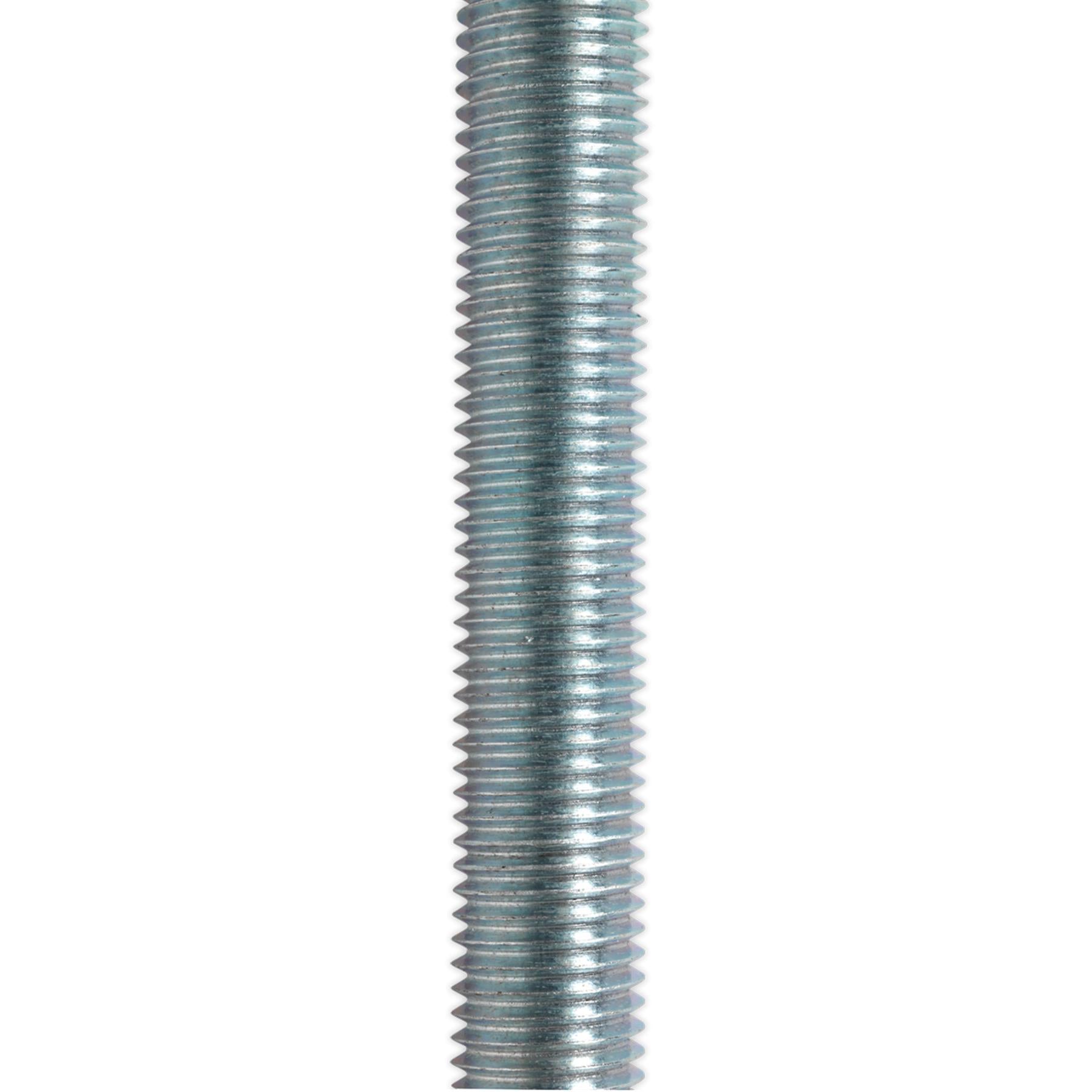 Sealey Studding M16 x 1m Zinc Pack of 5