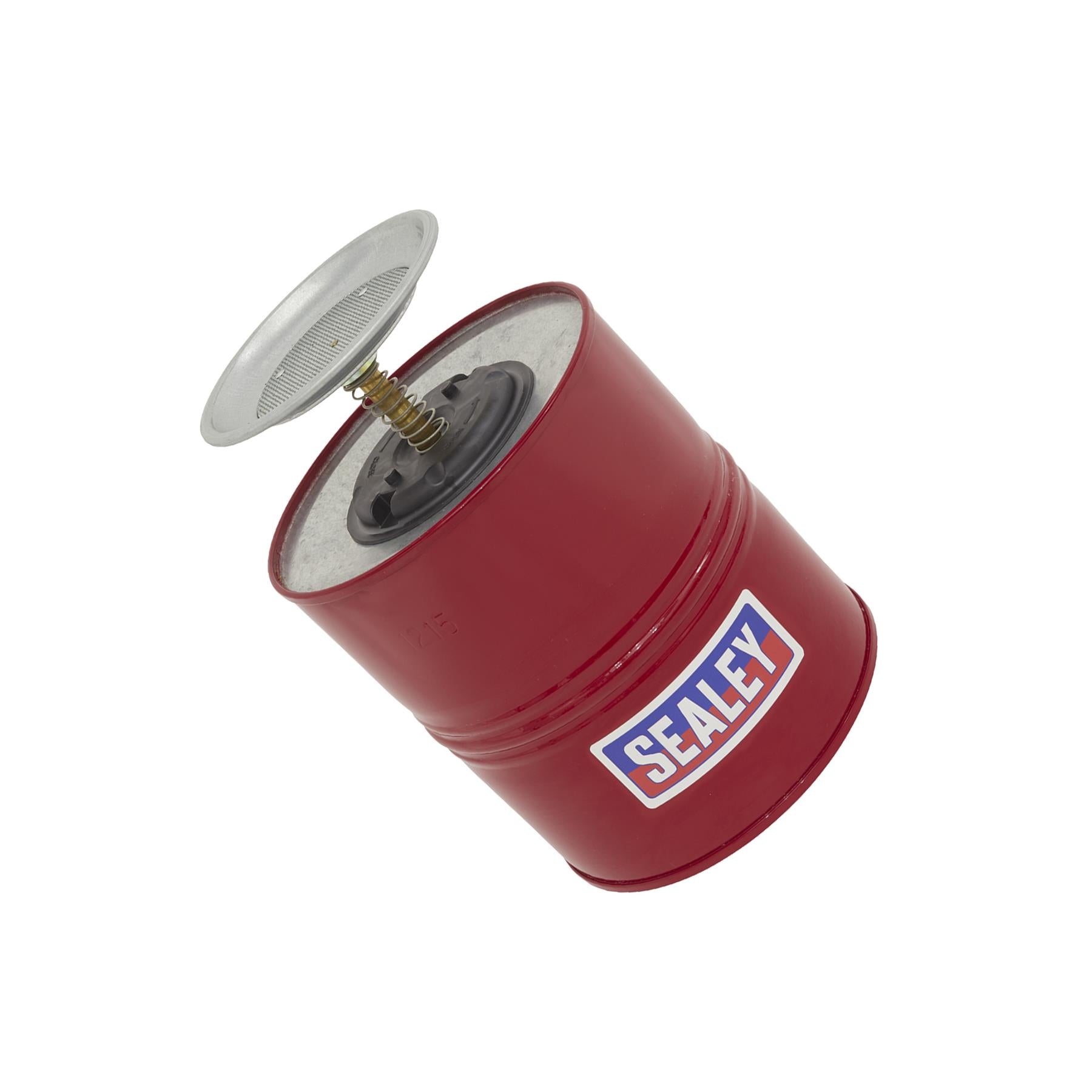 Sealey Plunger Can 3.8L Convenient & Safe Easy One-Handed Operation