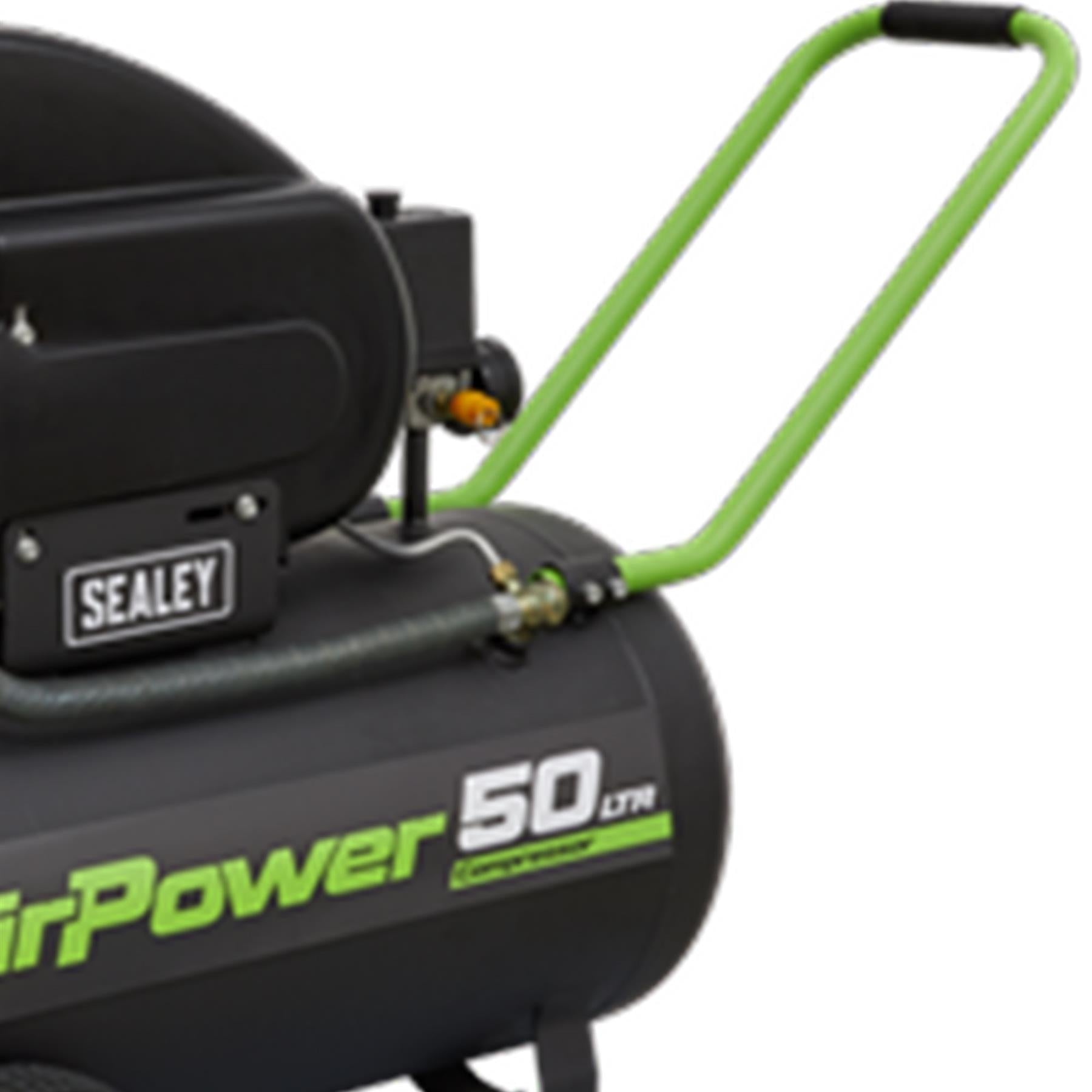 Sealey SAC5020E Compressor 50L Direct Drive 2hp 116psi (8bar) 230V