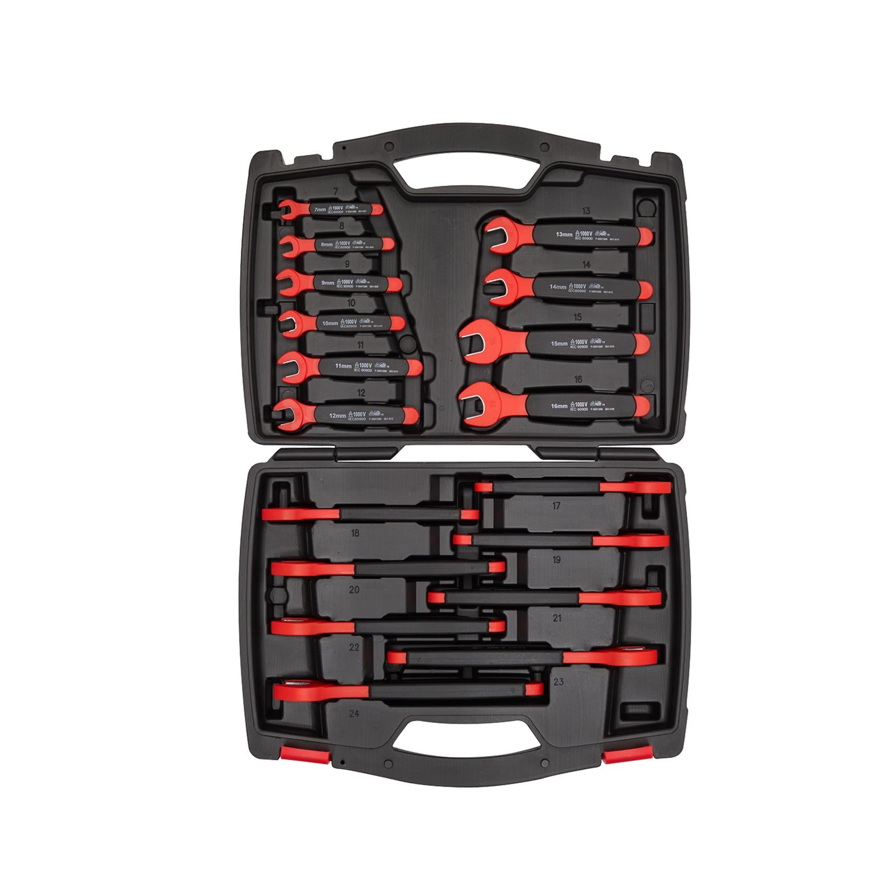 Sealey Insulated Open-End Spanner Set 18pc VDE Approved